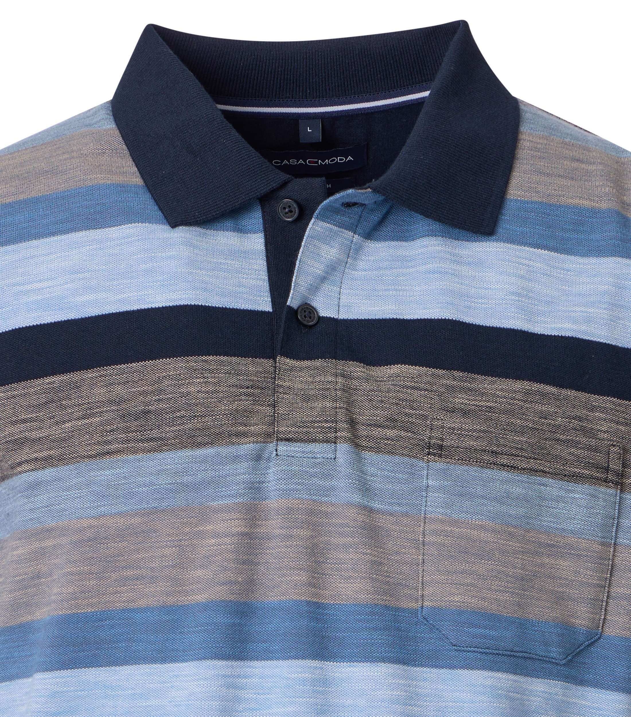CASAMODA Poloshirt »CASAMODA Polo-Shirt gestreift«