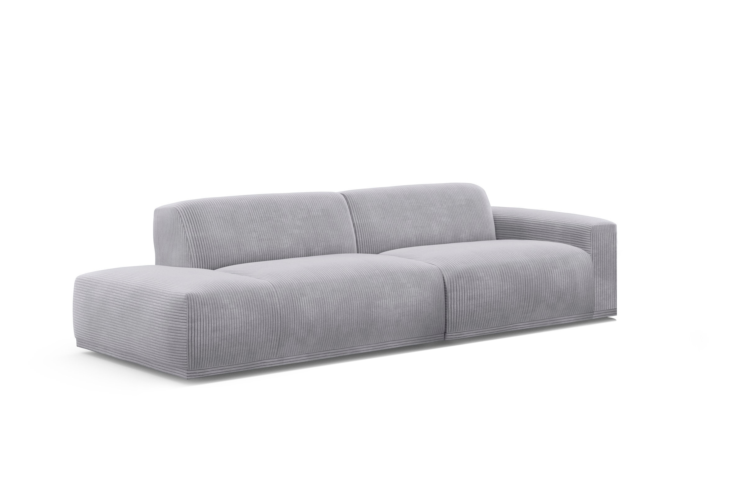 Thumbnail - TRENDMANUFAKTUR Big-Sofa "Braga, mit hochwertigem Kaltschaum, Megasofa, in Cord erhältlich" modernes Big-Sofa, Couch mit...