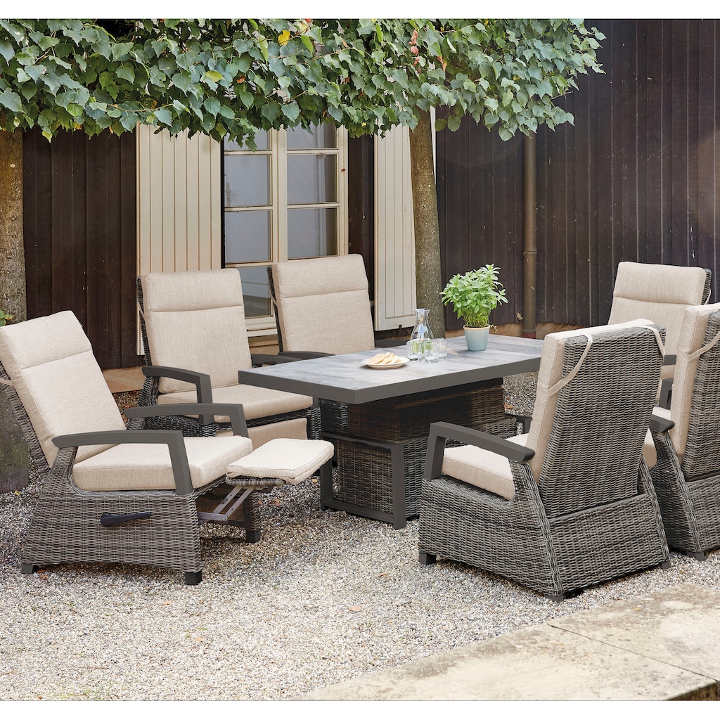 Siena Garden Gartenlounge-Set »Corido«, (Set, 9 tlg.)