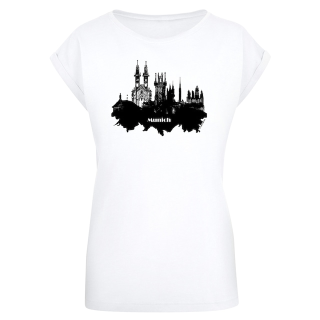 F4NT4STIC T-Shirt »Cities Collection - Munich skyline«, Print für bestellen  | BAUR