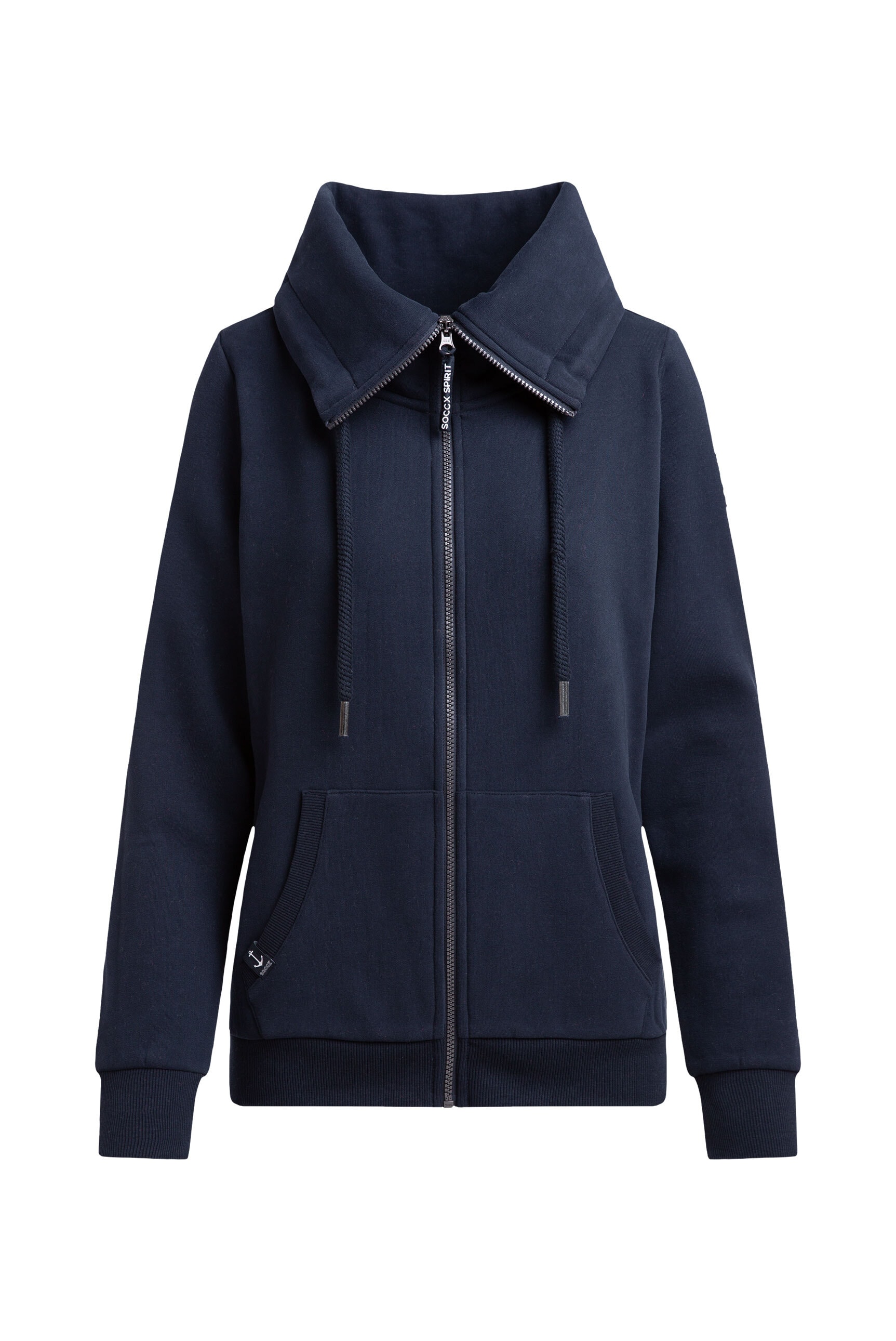 SOCCX Sweatjacke mit weicher Innenseite
