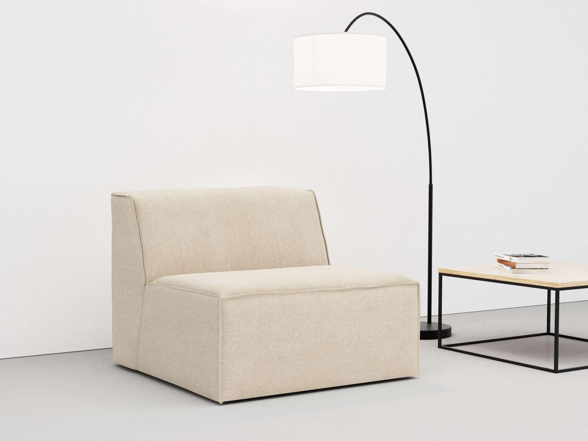 Sofa-Mittelelement »Norvid«, modular, mit Komfortschaum, große Auswahl an Modulen und...