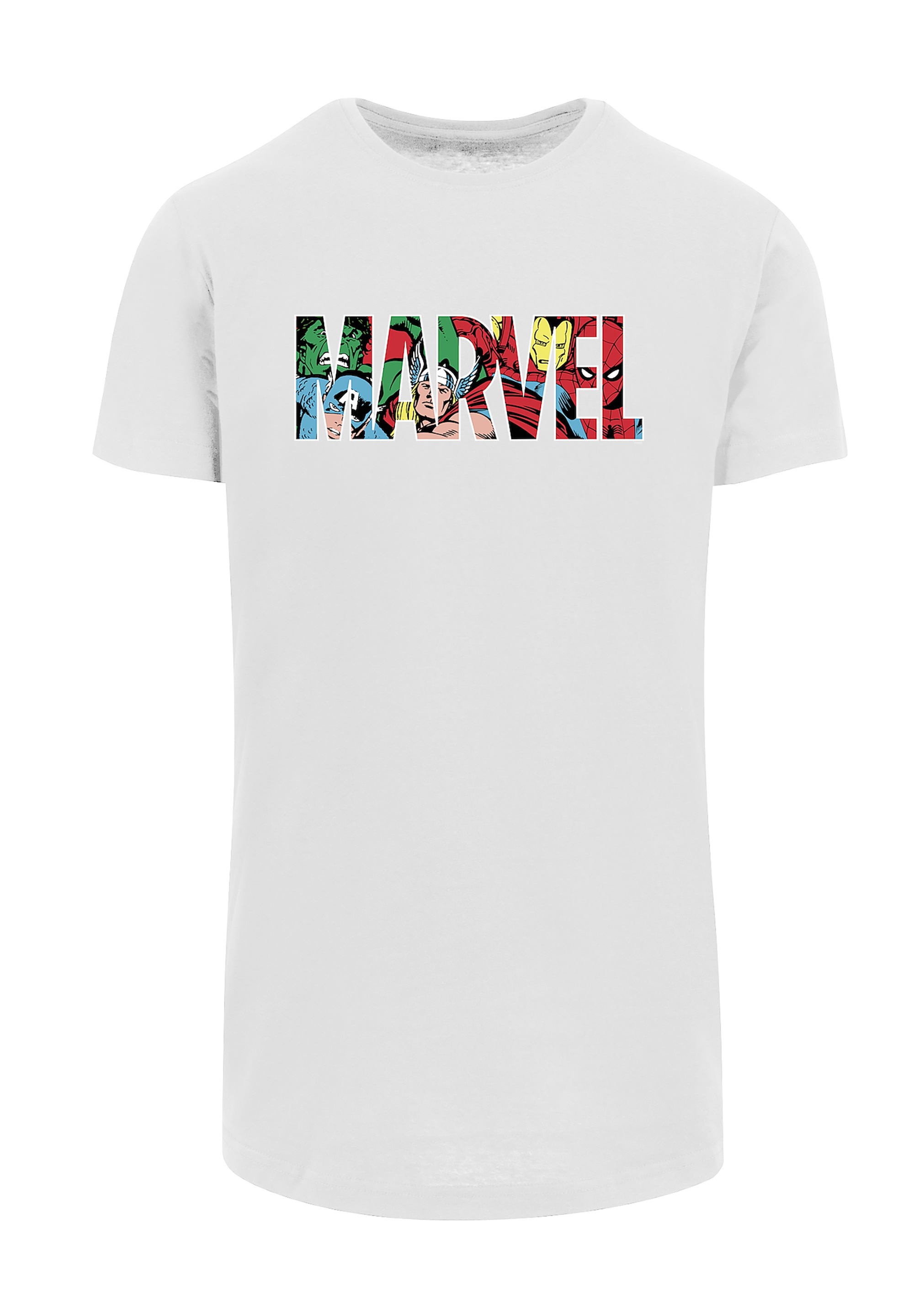 F4NT4STIC T-Shirt »Marvel Avengers Logo Characters«, Print