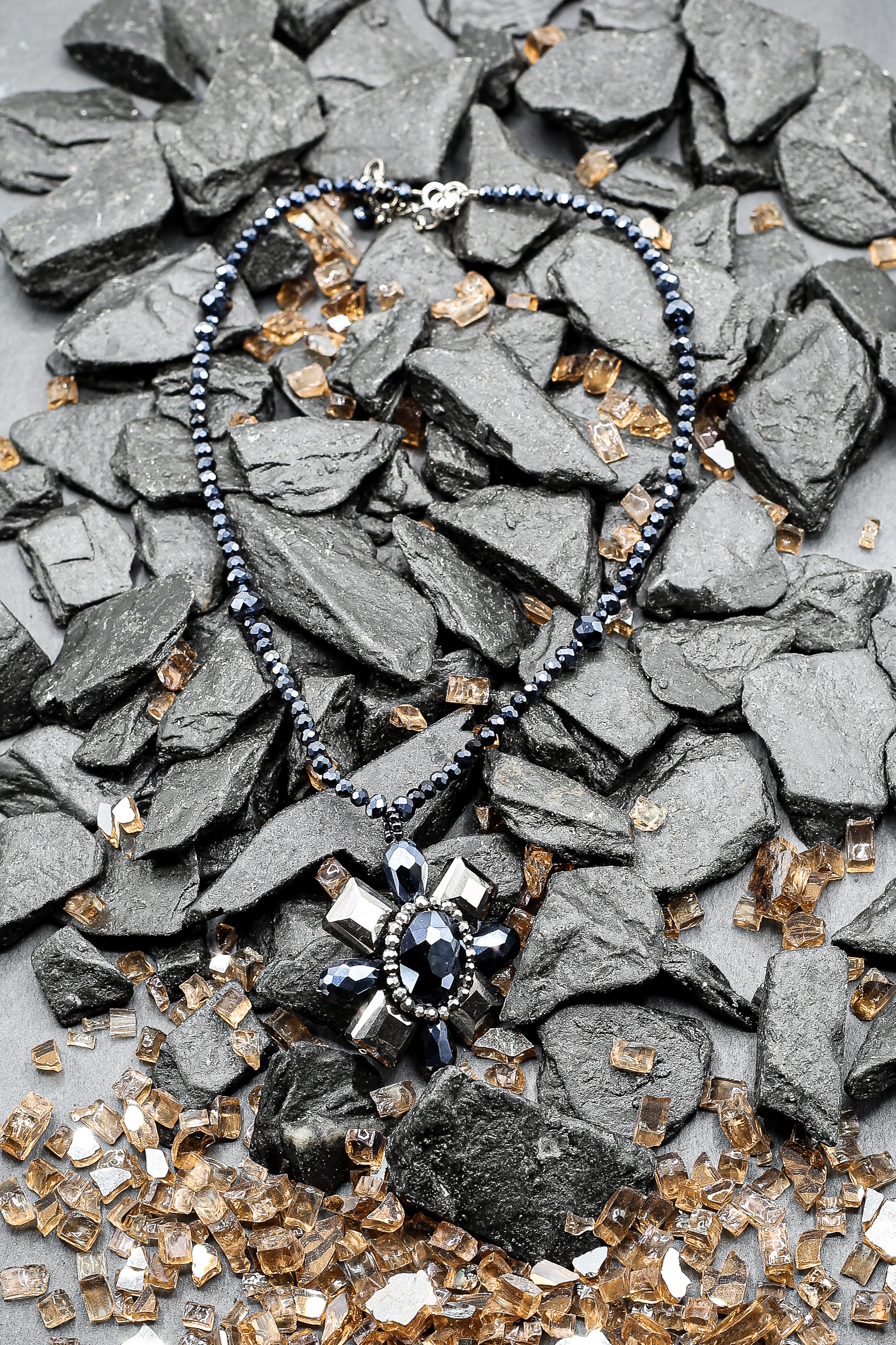 COLLEZIONE ALESSANDRO Kette mit Anhänger »Venedig« aus echten Glasperlen