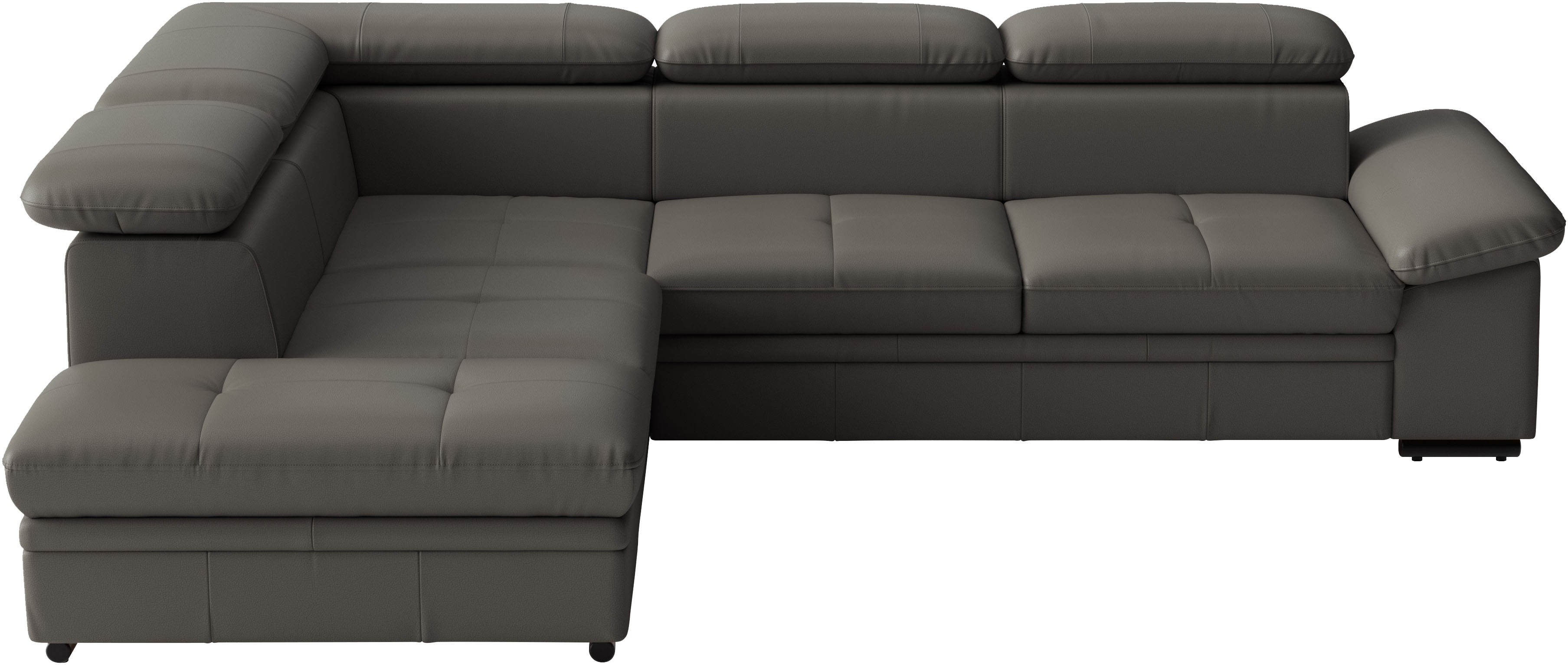 sit&more Ecksofa "Viola L-Form, B: 249 cm, Arm- & Kopfteilverstellung" optional mit Schlaffunktion