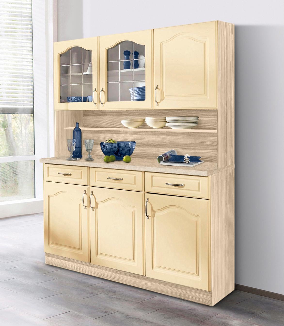 wiho Küchen Küchenbuffet "Linz", 150 cm breit, in Landhaus-Optik günstig online kaufen