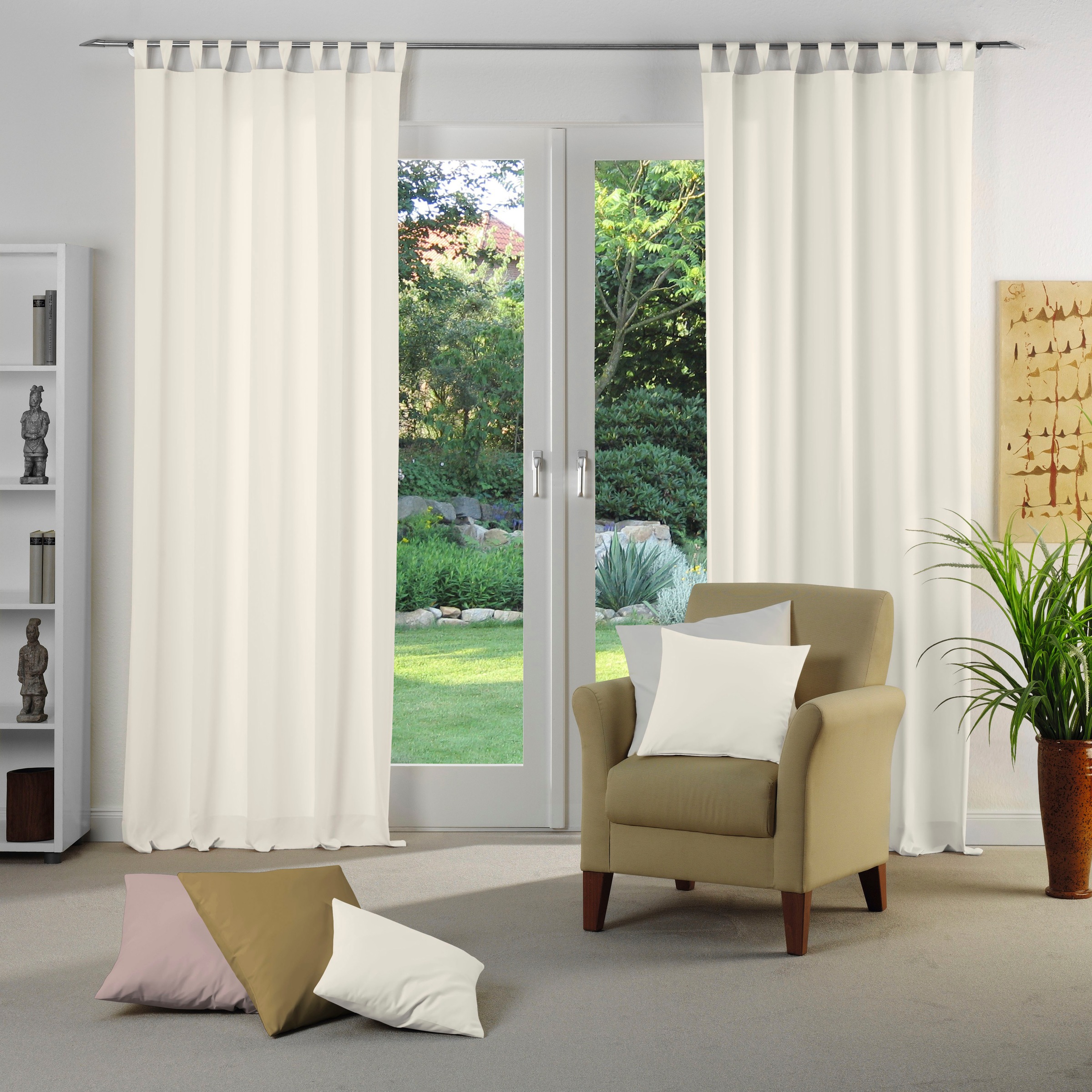 Wirth Vorhang "Newbury" Schlaufen 1 Stk. tlg. nach Maß günstig online kaufen