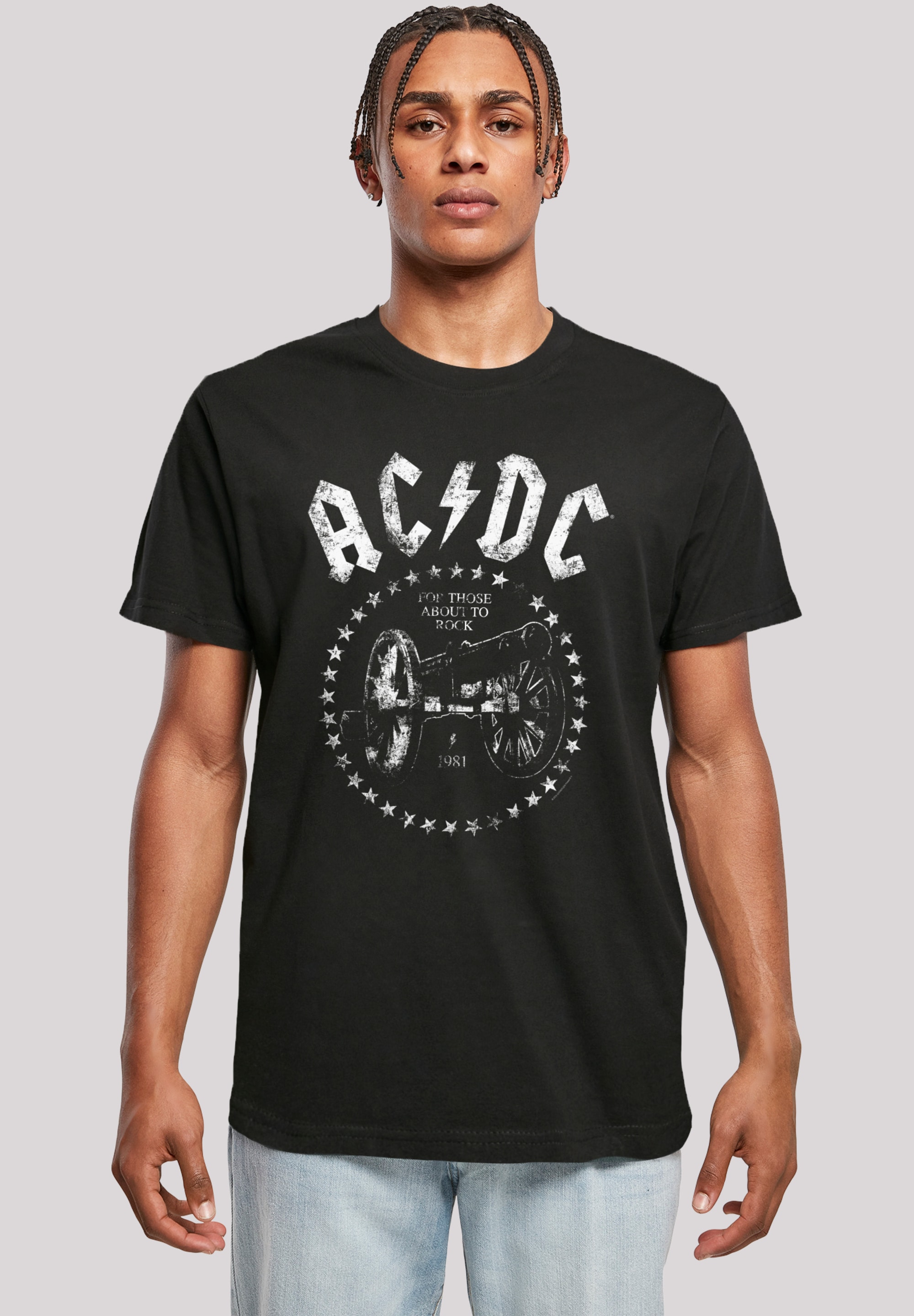F4NT4STIC Marškinėliai »ACDC We Salute You Canno...