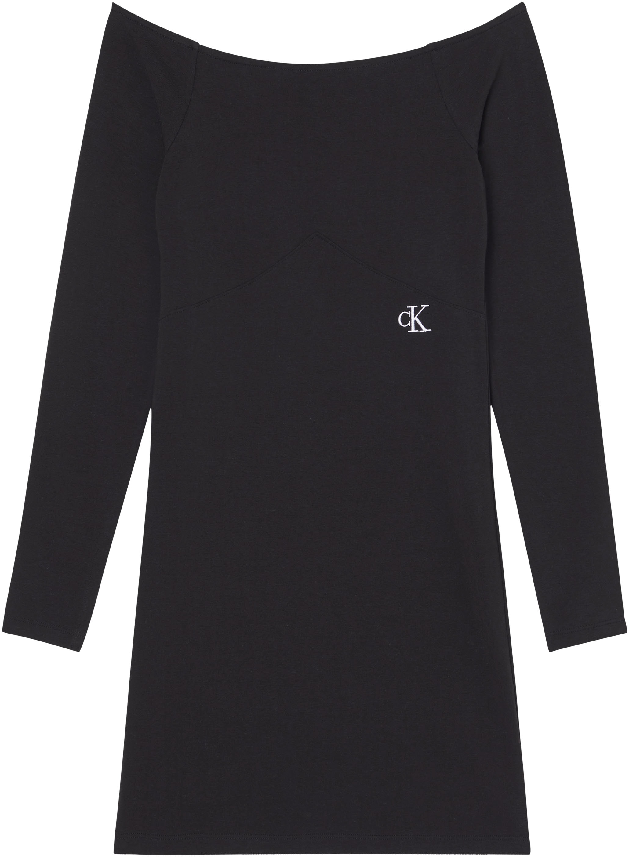 Black Friday Calvin Klein Jeans Plus Jerseykleid »PLUS BARDOT DRESS« | BAUR