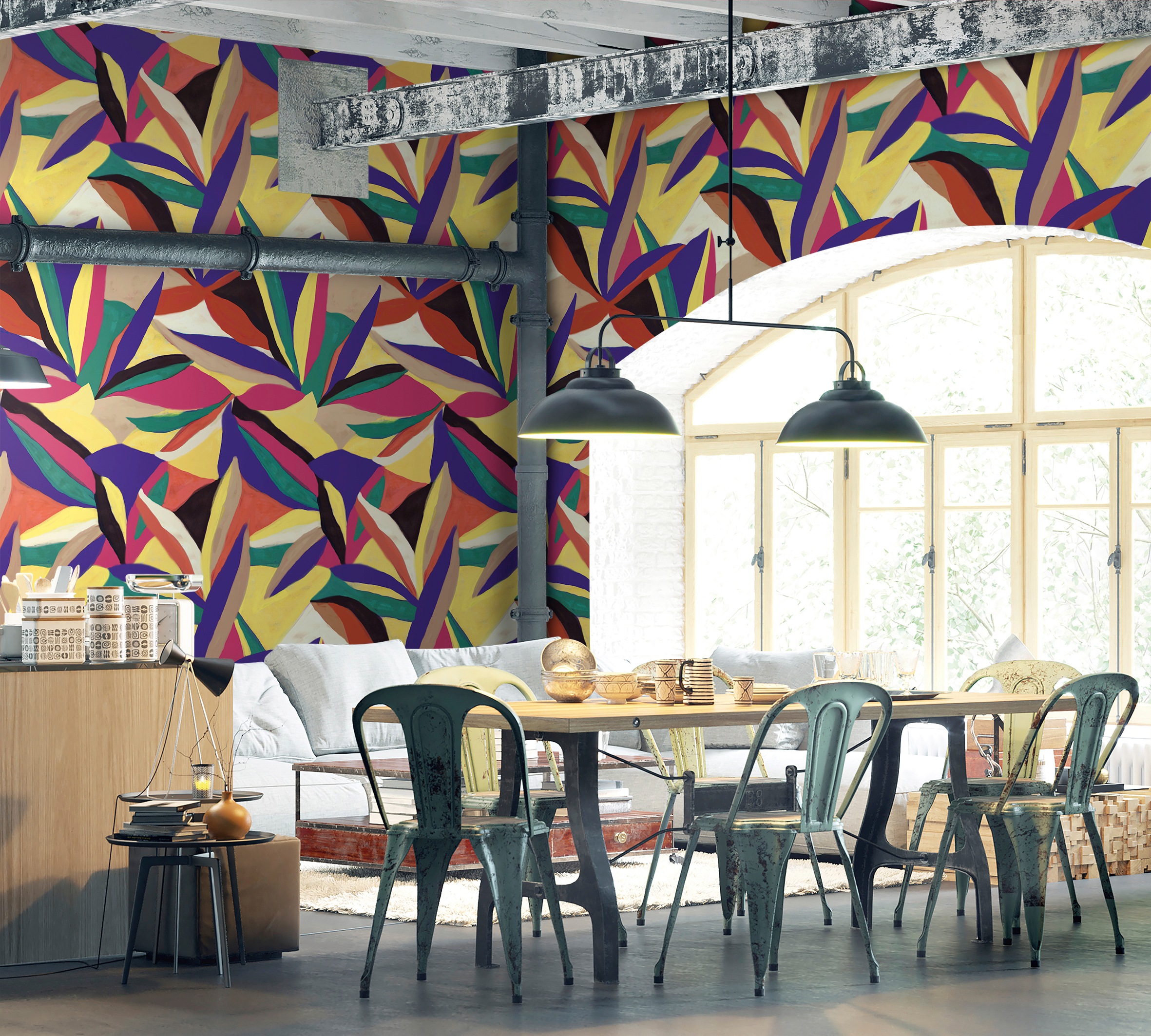 Marburg Fototapete, botanisch, moderne Tapete für Wohnzimmer Schlafzimmer Küche