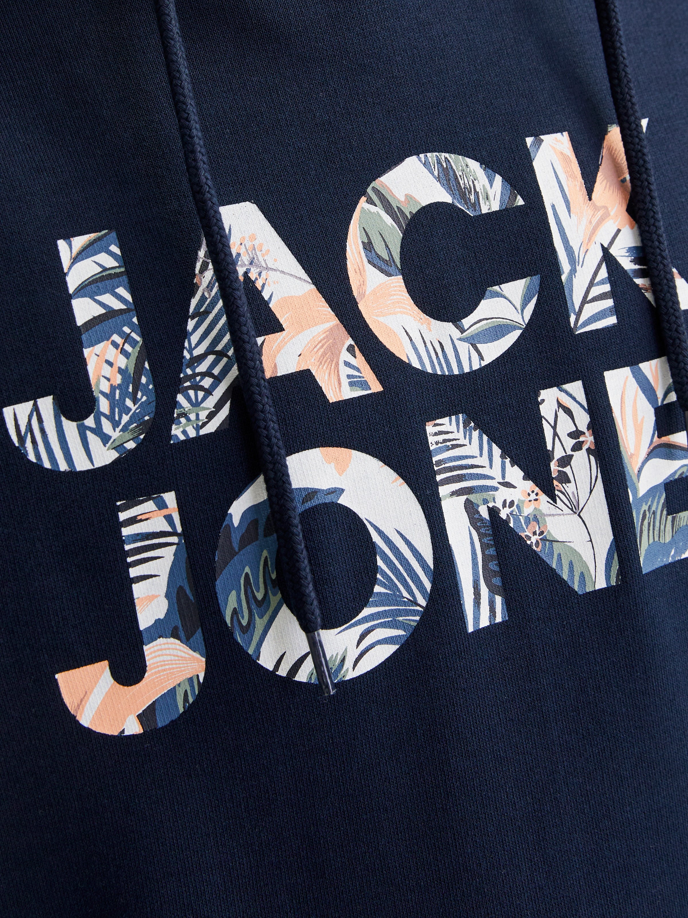 Jack & Jones Kapuzensweatshirt »JJEBRYAN CORP LOGO SWEAT HOOD NOOS«, mit Logo Druck