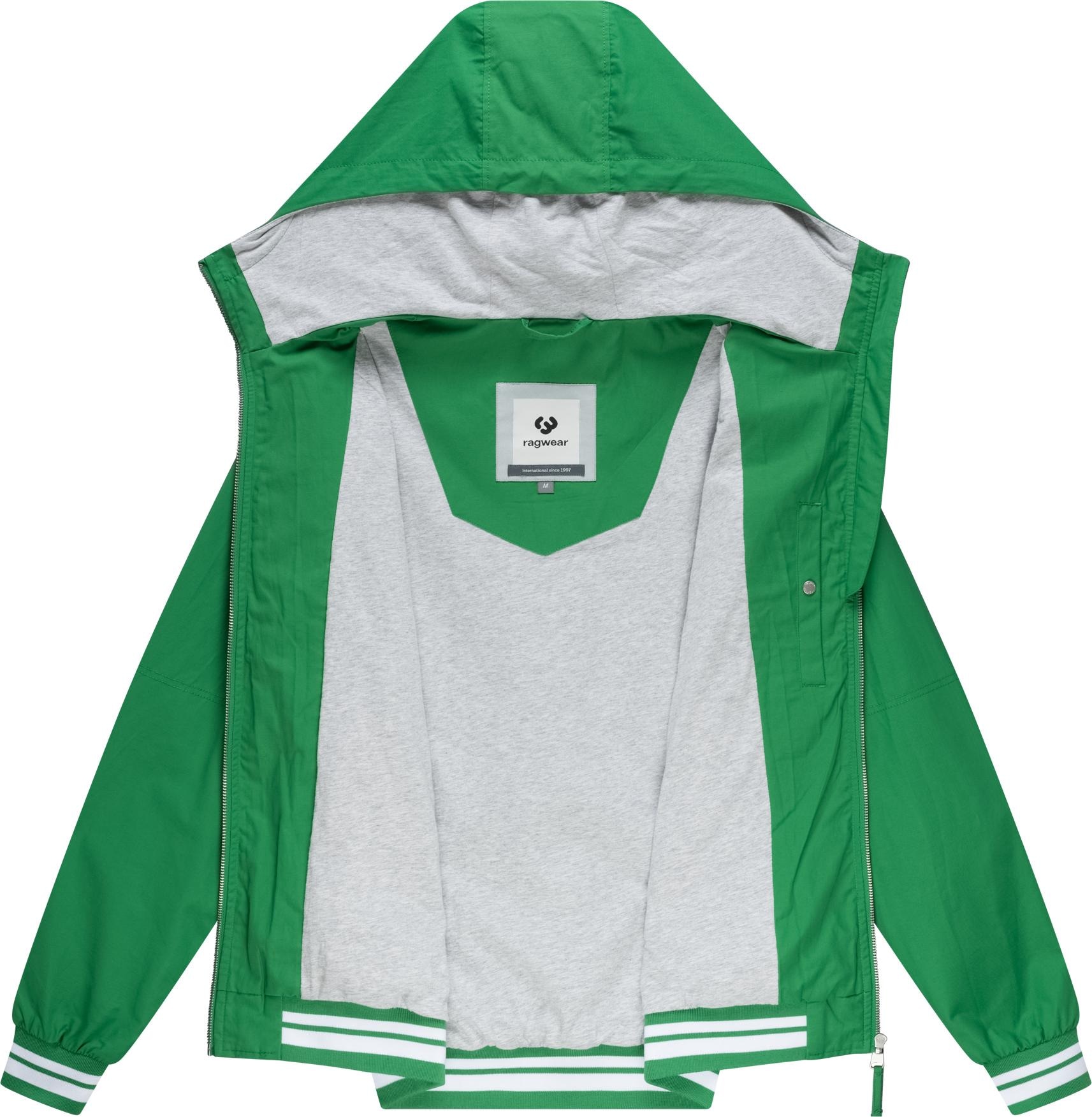 Ragwear Outdoorjacke »Stewan YOUMODO« mit Kapuze leichte Herren Übergangsjacke mitelastischen Bündchen