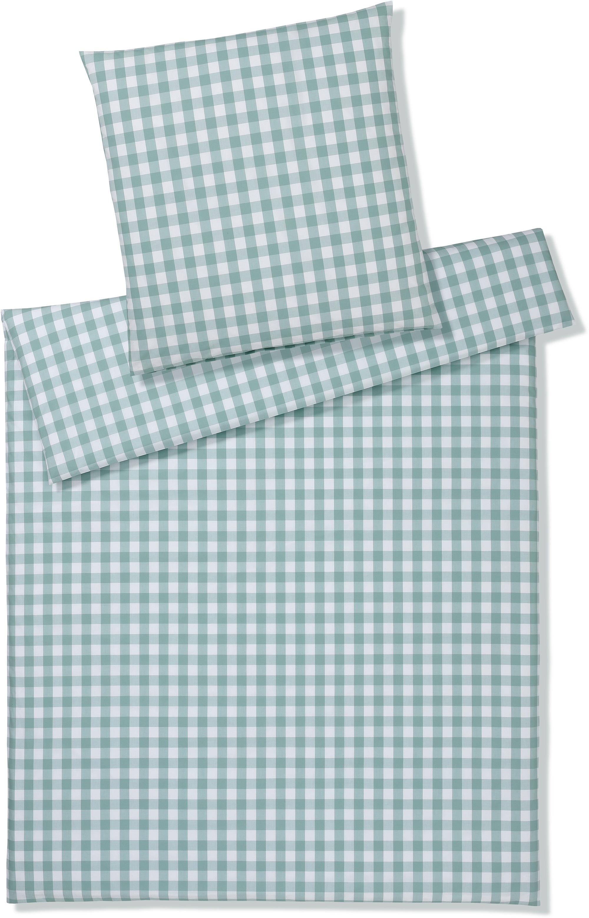 Elegante Bettwäsche "Quadro" 2 Stk. angenehmes Hautgefühl