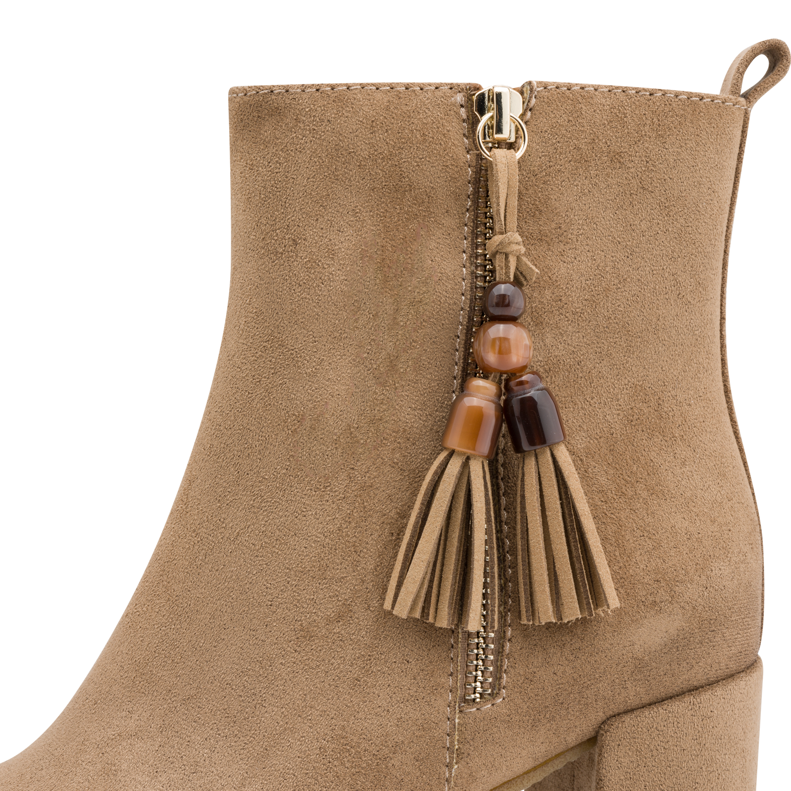 MARCO TOZZI Stiefelette  Cowboy-Boots, Ankle Boots mit Kordel-Schmuckelement