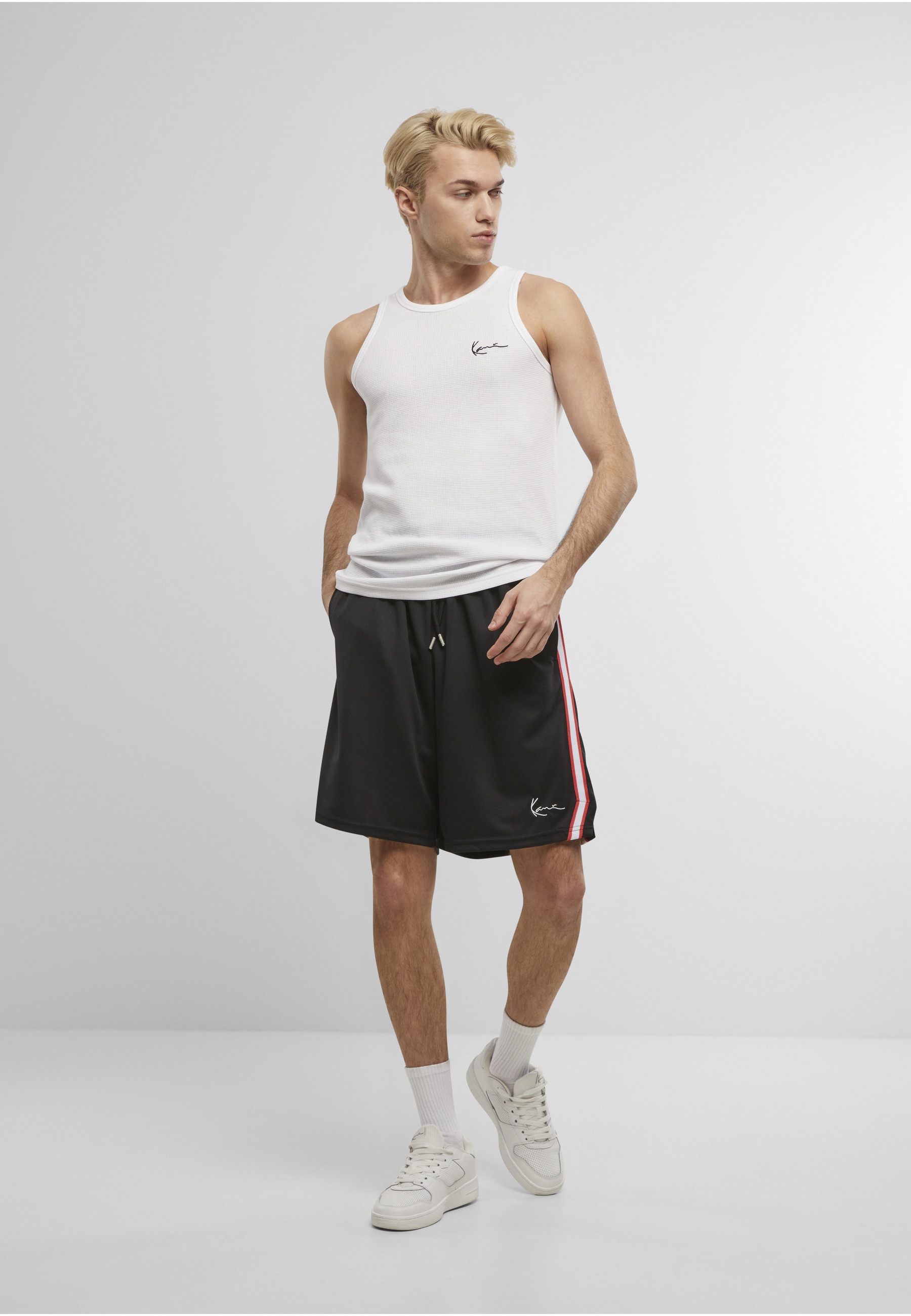 Karl Kani Shorts »Karl Kani Signature Tape Mesh Shorts«
