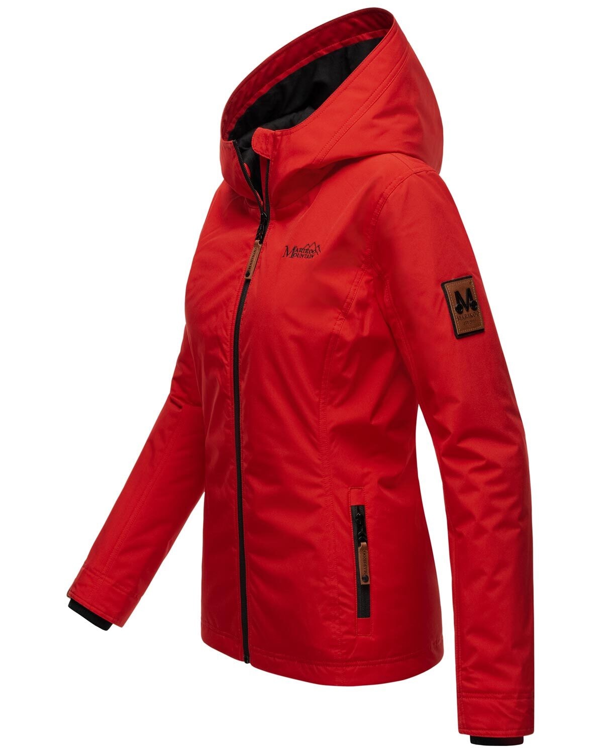 Marikoo Outdoorjacke »Brombeere«, sportliche Übergangsjacke mit Kapuze