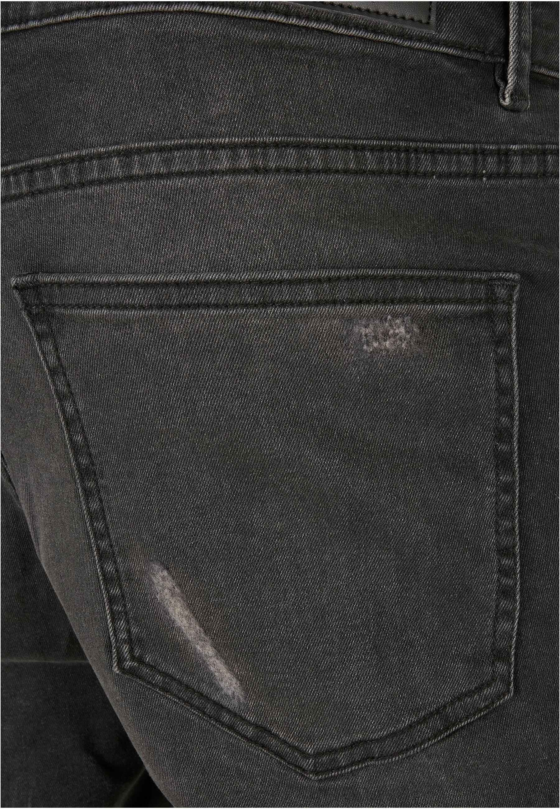 URBAN CLASSICS Bequeme Jeans »Urban Classics Herren Heavy Destroyed Slim Fit Jeans«, (1 tlg.)