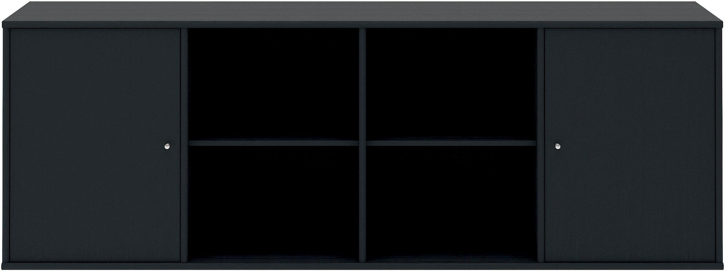 Hammel Furniture Sideboard »Mistral, Hochwertig Schrank, hängend/stehend montierbar«, mit zwei Türen, B: 177 cm, anpassungsbar Designmöbel