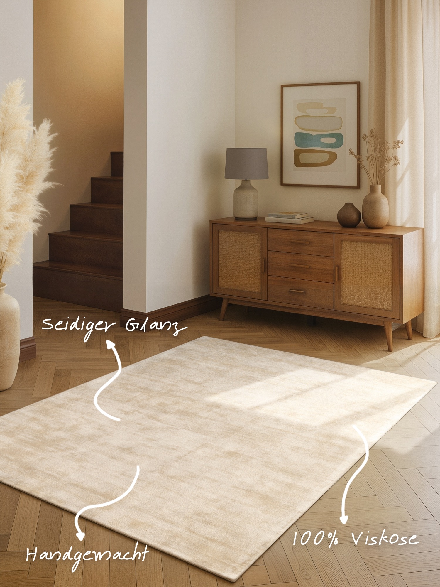 Vikosa Jane Rug Ivory 200x300cm 2