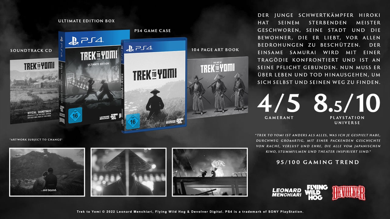 Spielesoftware »Trek To Yomi: Deluxe Edition«, PlayStation 4