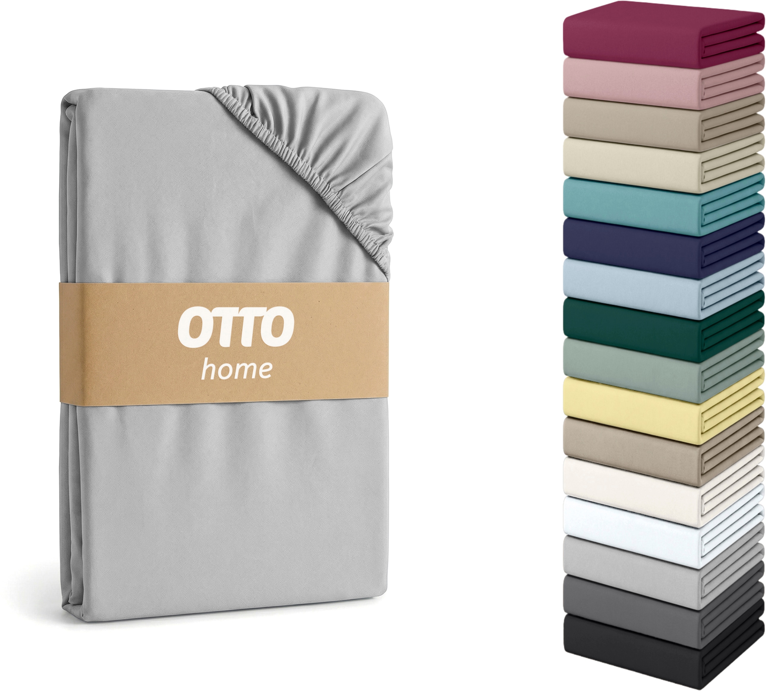 OTTO home Spannbettlaken "Physalis Topper COMFORT" bis 10 cm Höhe, Bettlaken, Laken, in Comfort & Premium Qualität