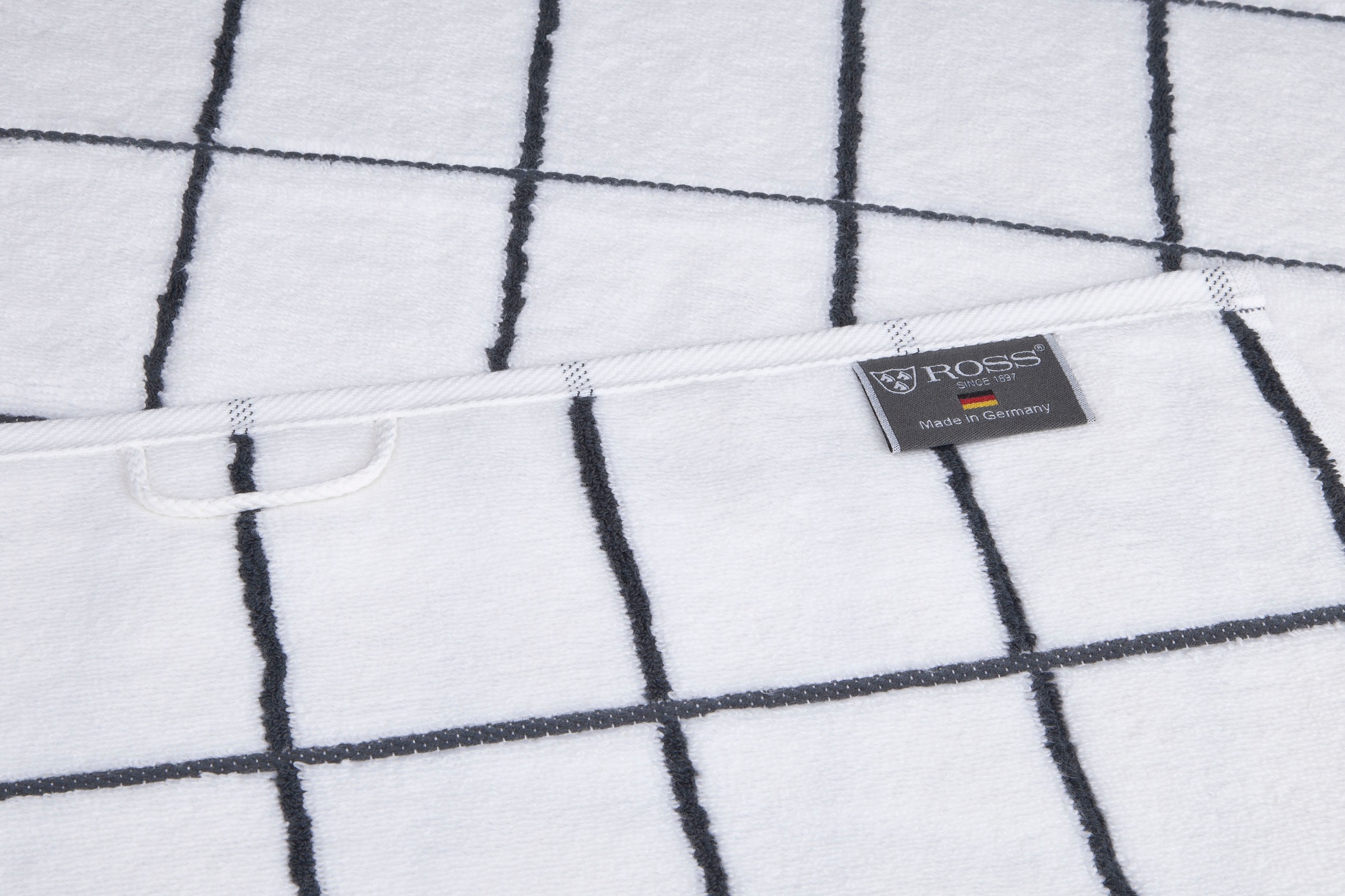 Thumbnail - ROSS Duschtuch "Cashmere Überkaro" 100% Baumwolle, kariert, in modischen Karo Farben