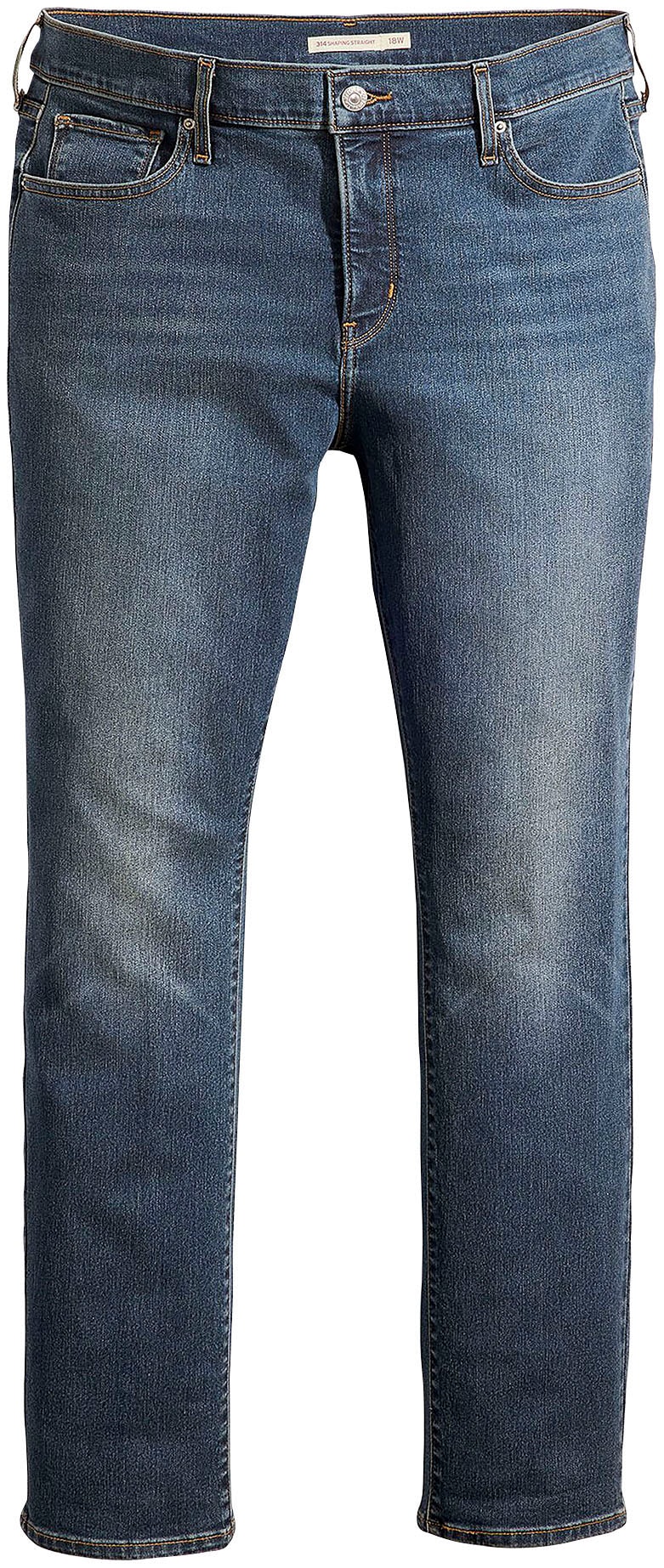 Levi's® Plus Straight-Jeans »314 Shaping Straight«, in Baumwoll-Stretch