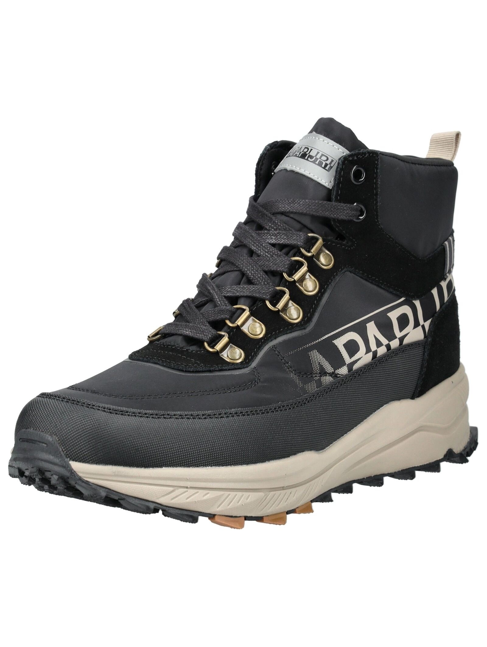 Napapijri Schnürstiefelette "Napapijri Stiefelette Leder/Textil" günstig online kaufen