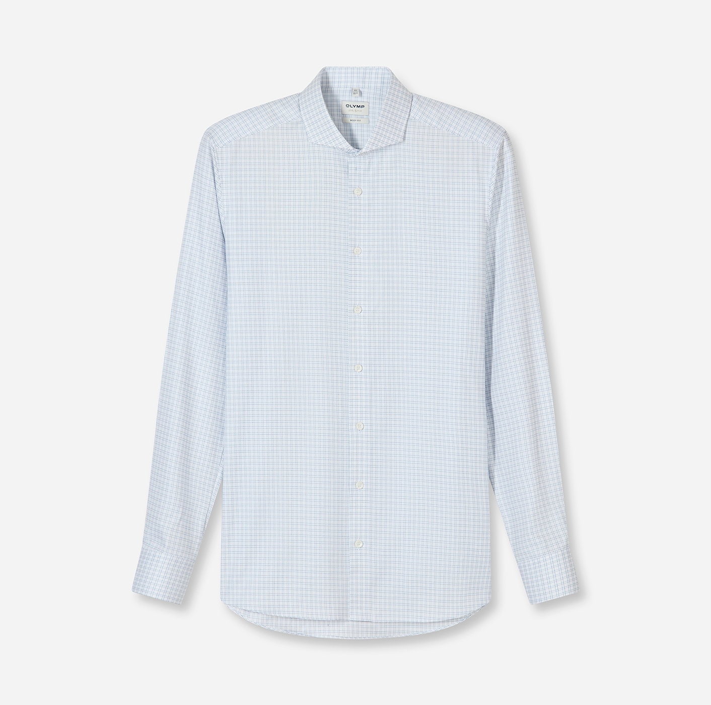 OLYMP Langarmhemd »Level 5« Body fit, Haifischkragen, Businesshemd