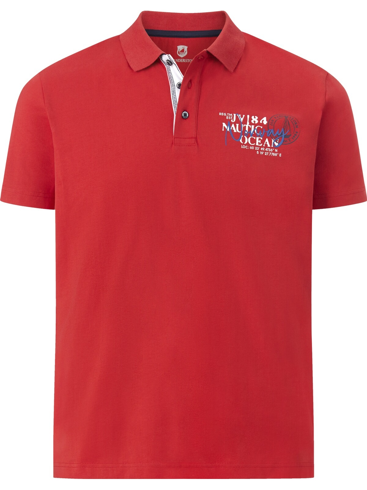 Jan Vanderstorm Poloshirt »Doppelpack Poloshirt DAGFINN«, (2 tlg.), in zwei Farben