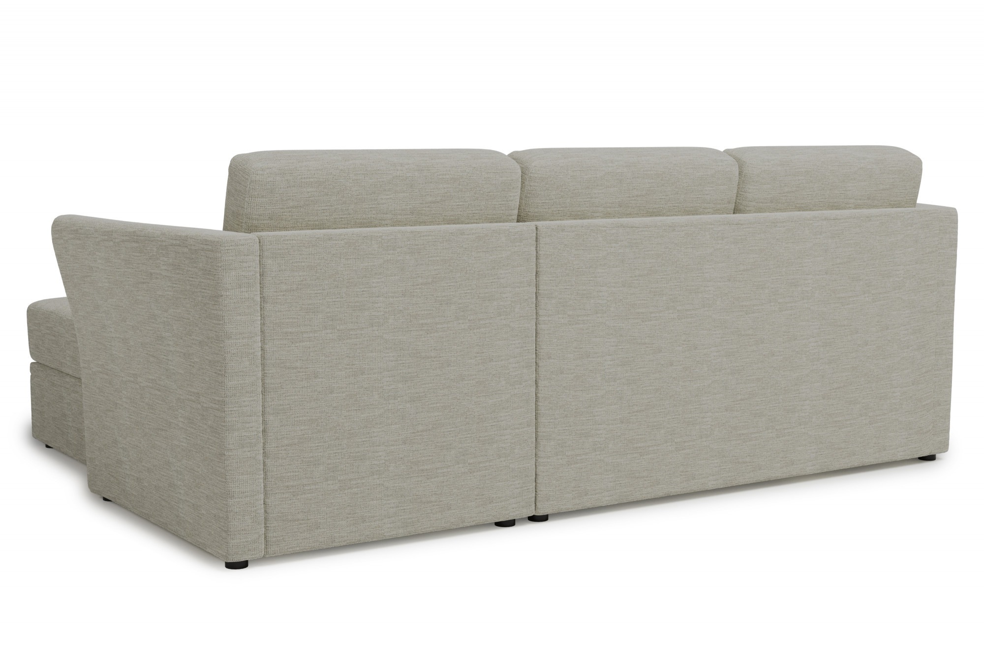 Home affaire Ecksofa »Lavars, L-Form, Schlafsofa«, mit Bettfunktion und Stauraum, in zwei verschiedenen Bezugsqualitäten