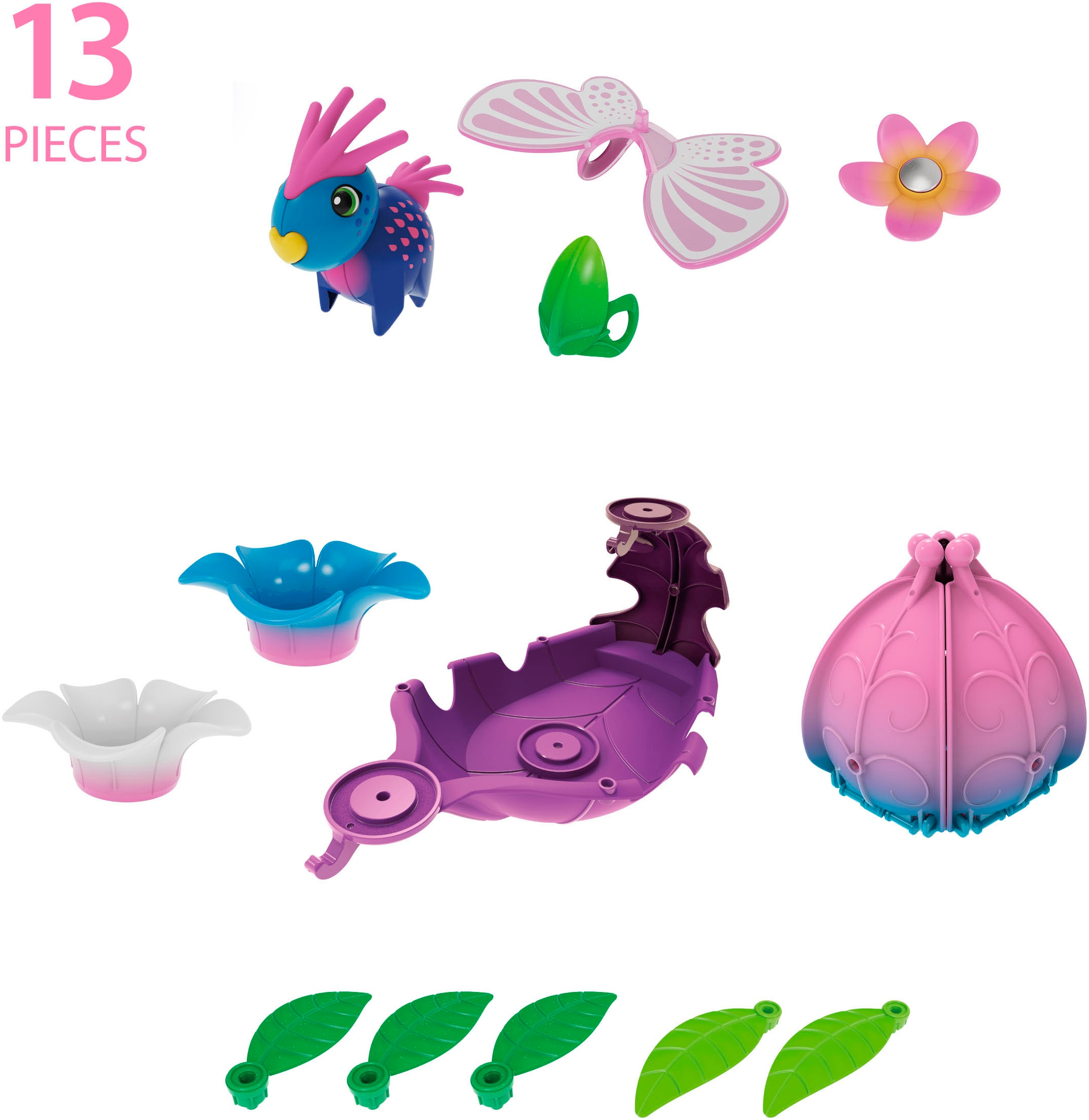 BRIO® Spielwelt »BRIO Flora - Lilys Blätter-Boot (36234)«, (13 tlg.)