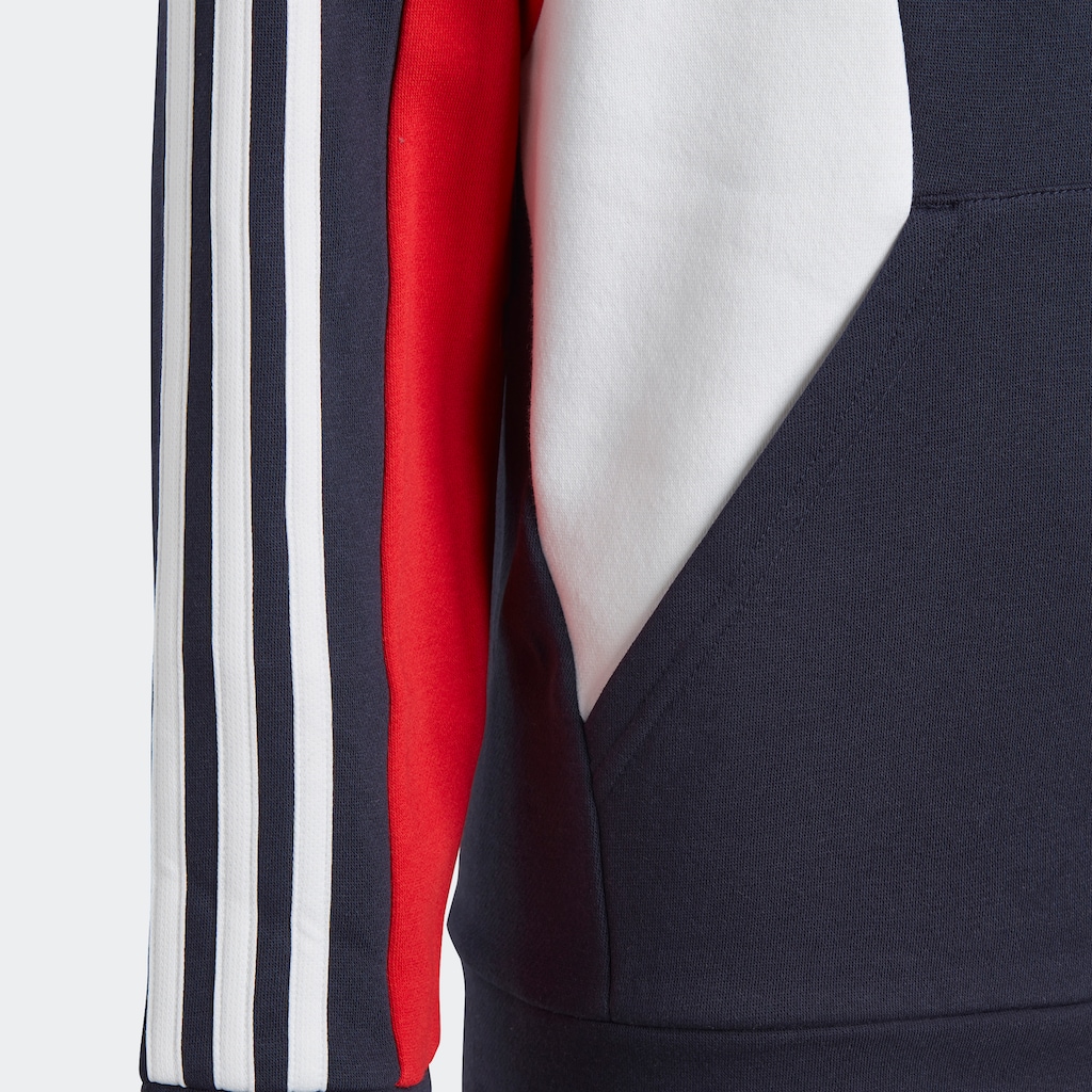 adidas Sportswear Kapuzensweatshirt »COLORBLOCK 3STREIFEN HOODIE«