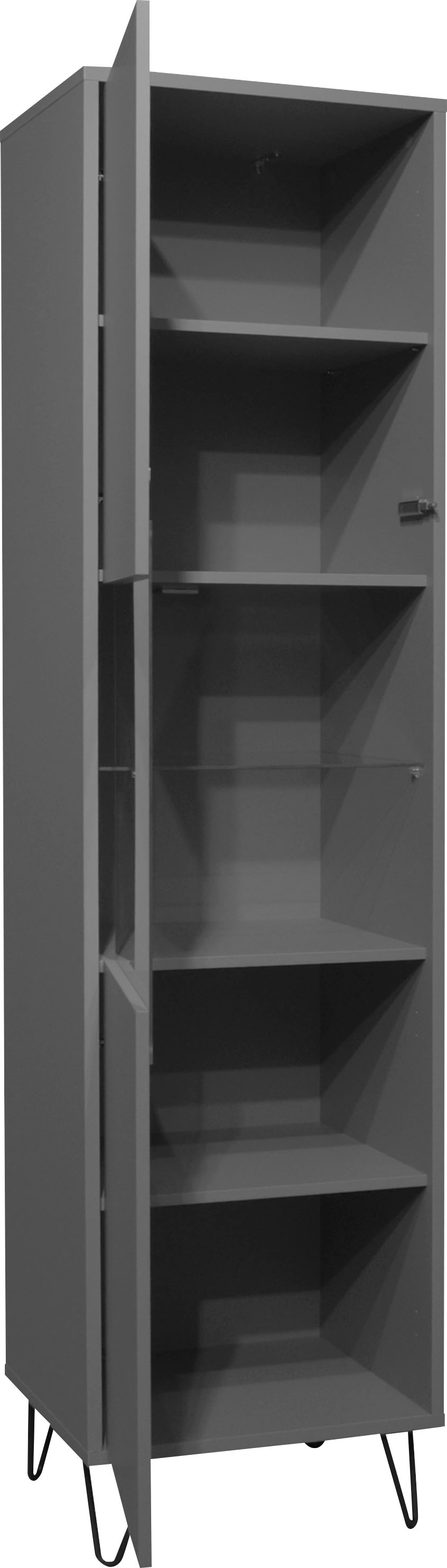 Mäusbacher Standvitrine »Bonnie TOPSELLER!«, (OTTOs Choice), Vitrine mit wechselbarem Türanschlag