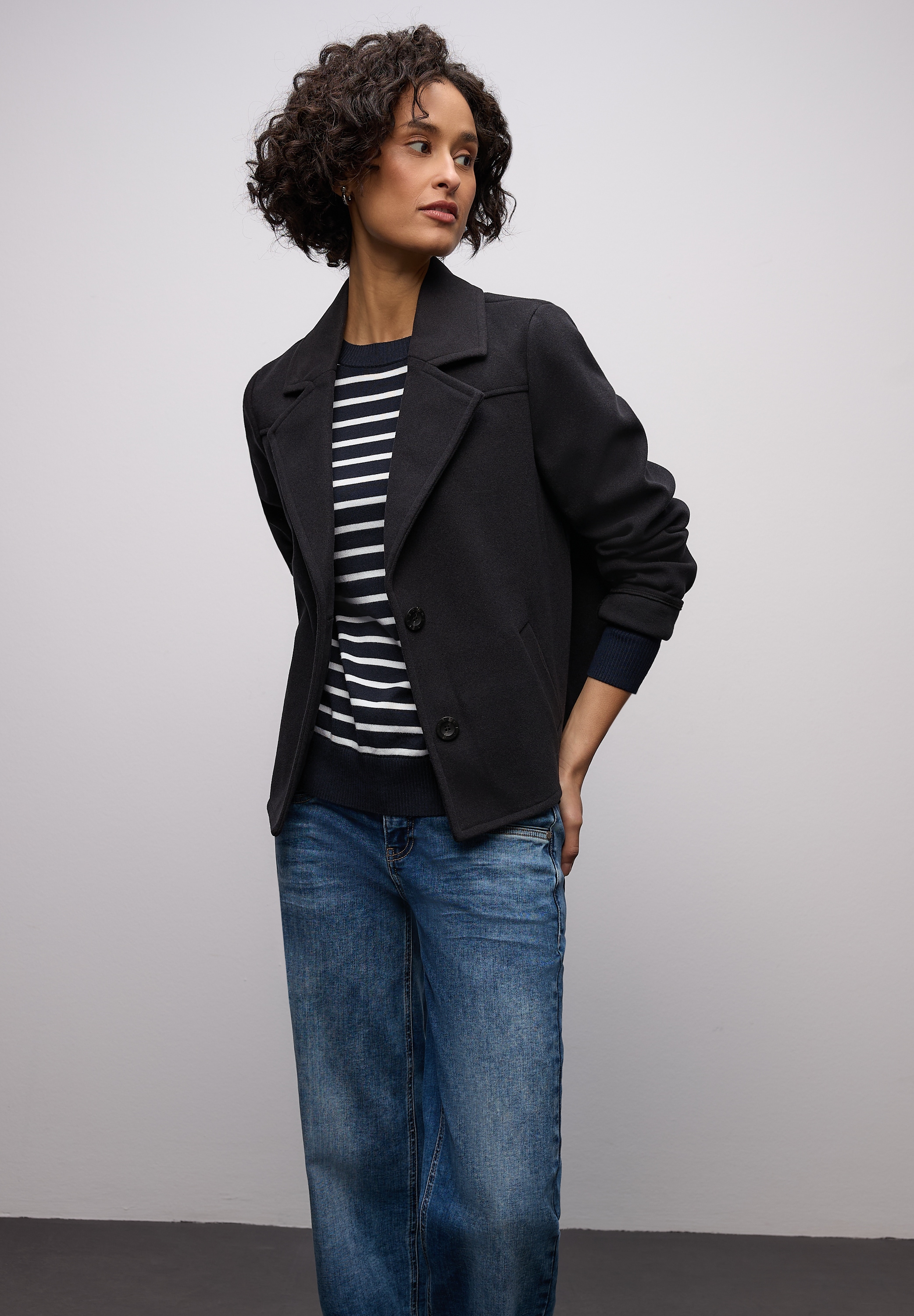 STREET ONE Strickpullover im Streifen-Design