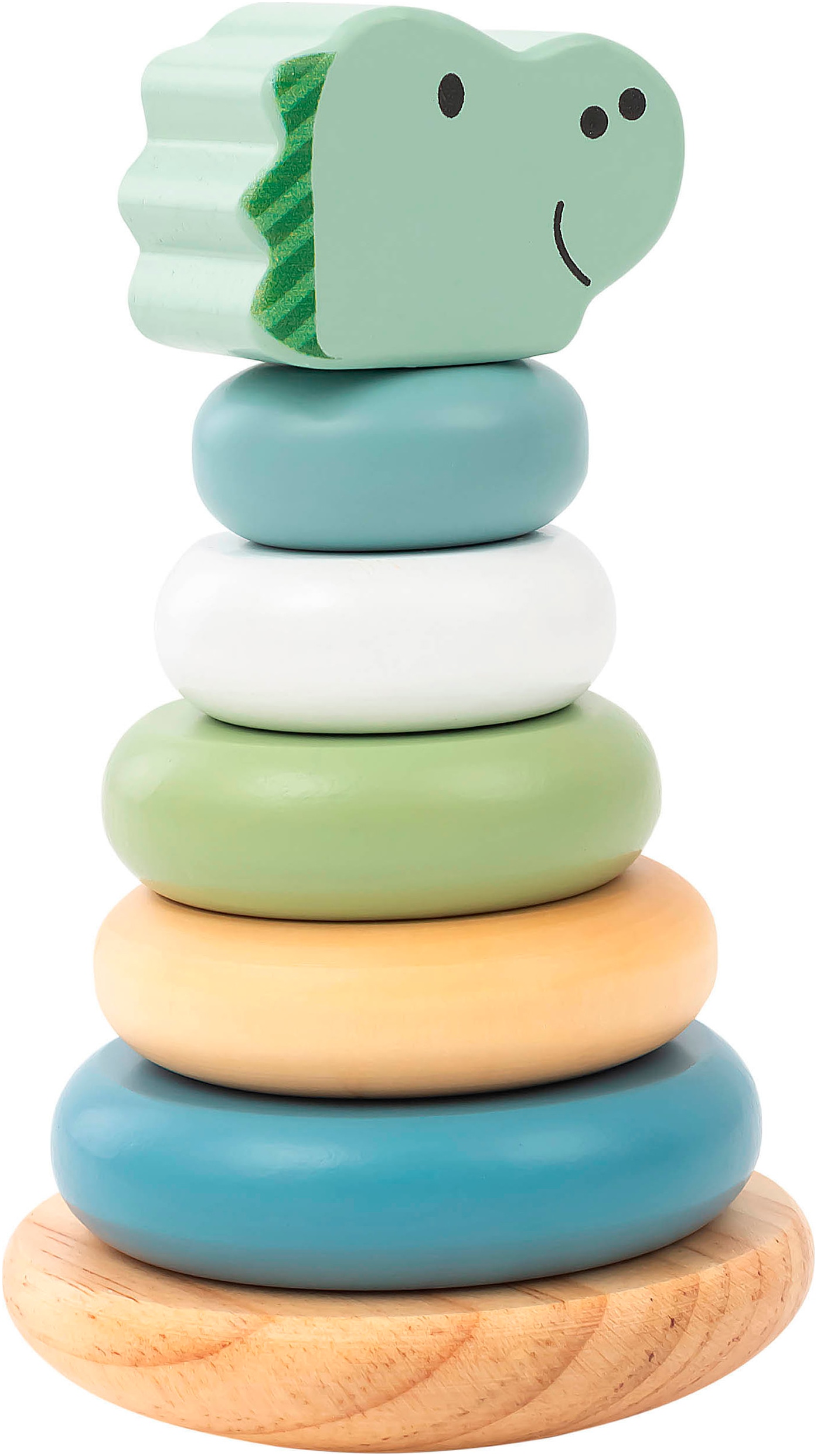 Sterntaler® Stapelspielzeug »Dino Rexi Stapelturm Holz« FSC® - schützt Wald