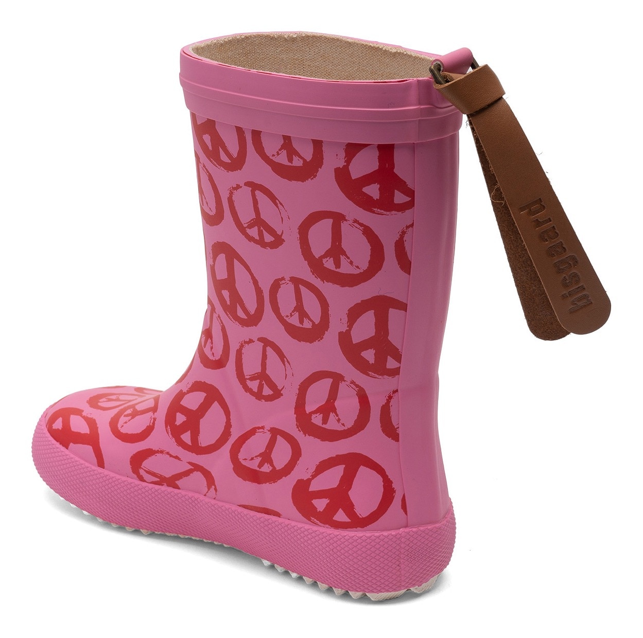 Bisgaard Gummistiefel »fashion Weite: normal«, Matschstiefel mit Print, Größenschablone zum Download