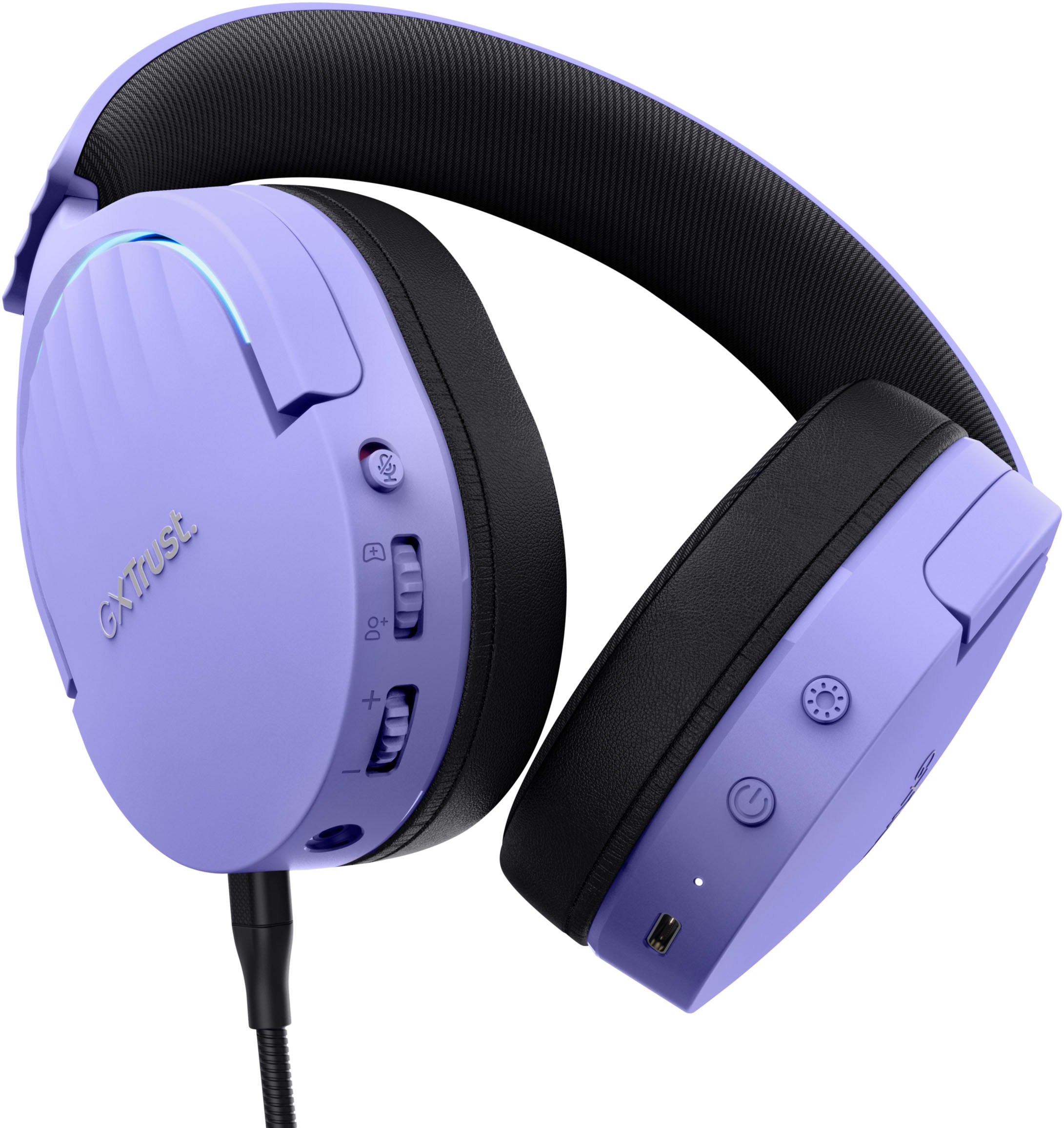 Trust Gaming-Headset »GXT491 Fayzo«, A2DP Bluetooth, Mikrofon abnehmbar-Noise-Cancelling