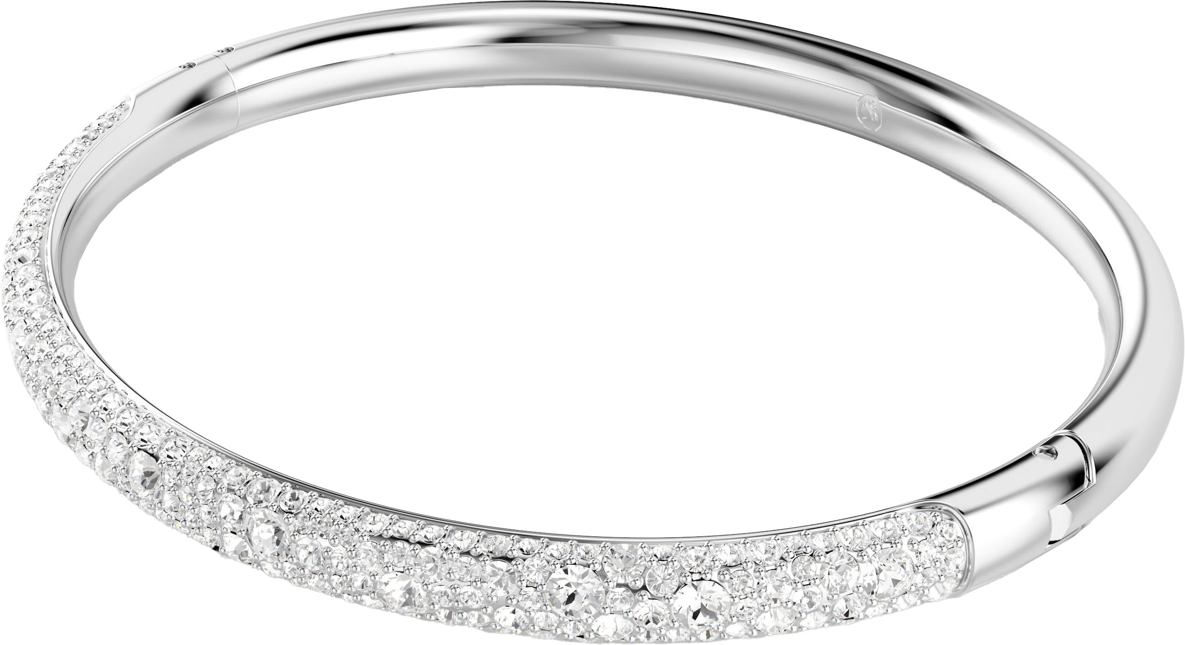 Swarovski Armreif »Meteora, Schnee-Pavé, 5684241, 5688611, 5688612«, mit Swarovski® Kristall