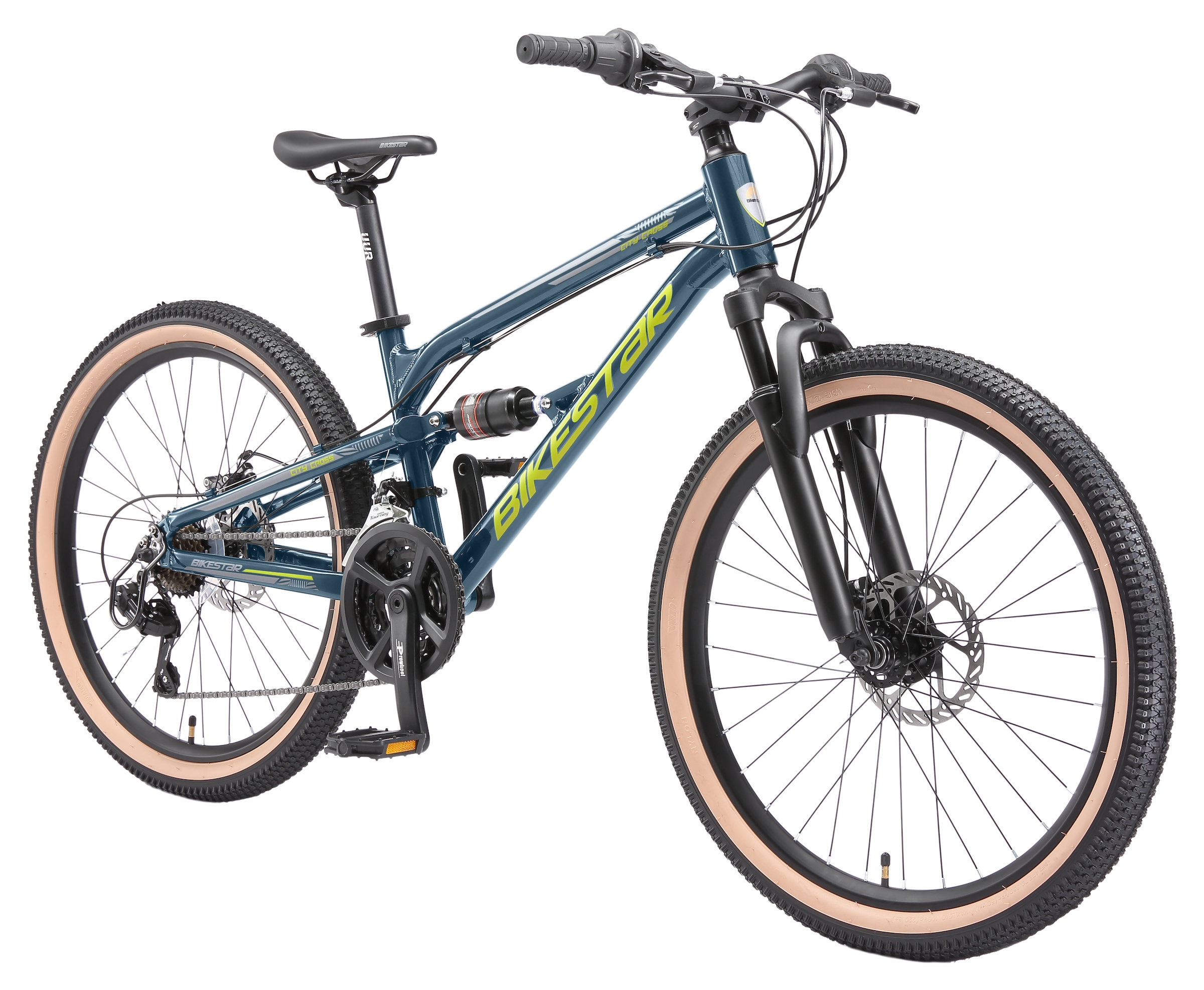Bikestar Jugendfahrrad 21 Gang Shimano RD-TY21 Schaltwerk Kettenschaltung