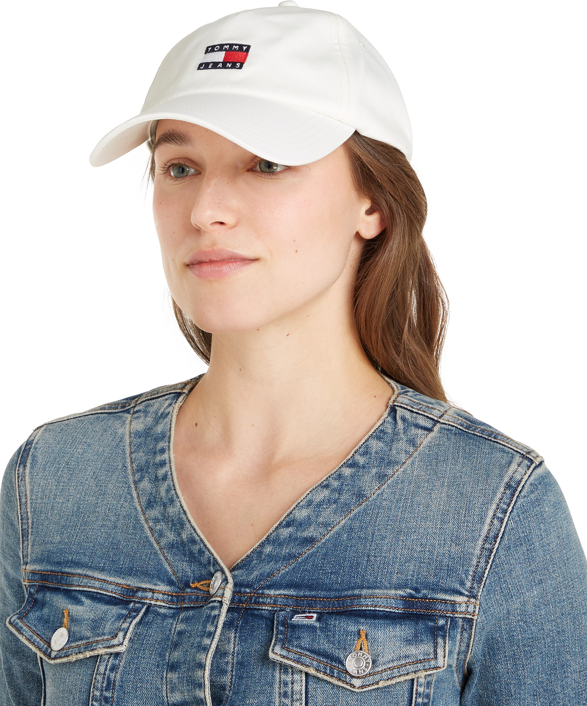 Tommy Jeans Baseball Cap "TJW HERITAGE CORE 5 PANEL CAP" Logoprägung, Klemm günstig online kaufen