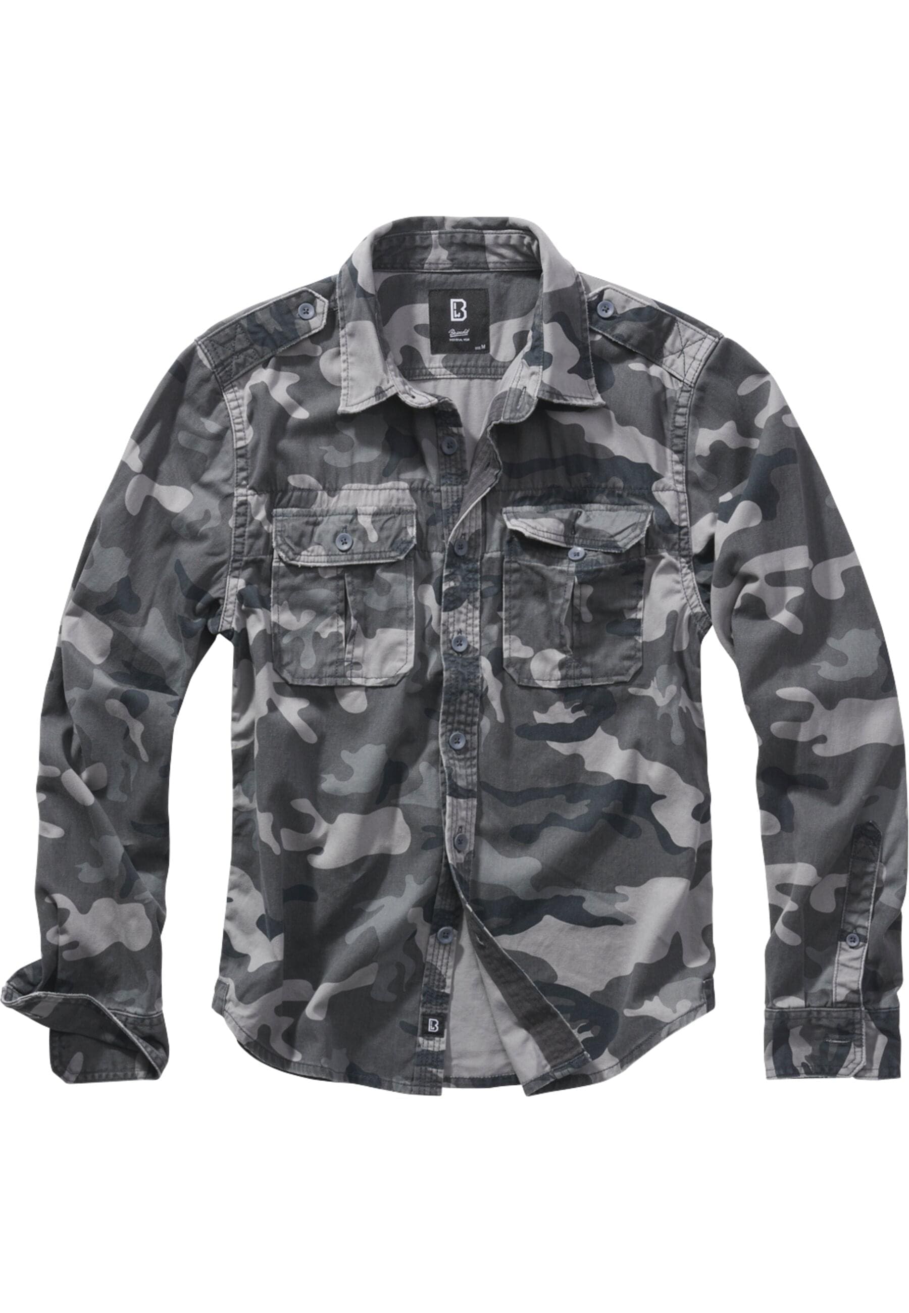 Brandit Langarmhemd "Brandit Herren Vintage Shirt" 1 Stk. tlg. günstig online kaufen