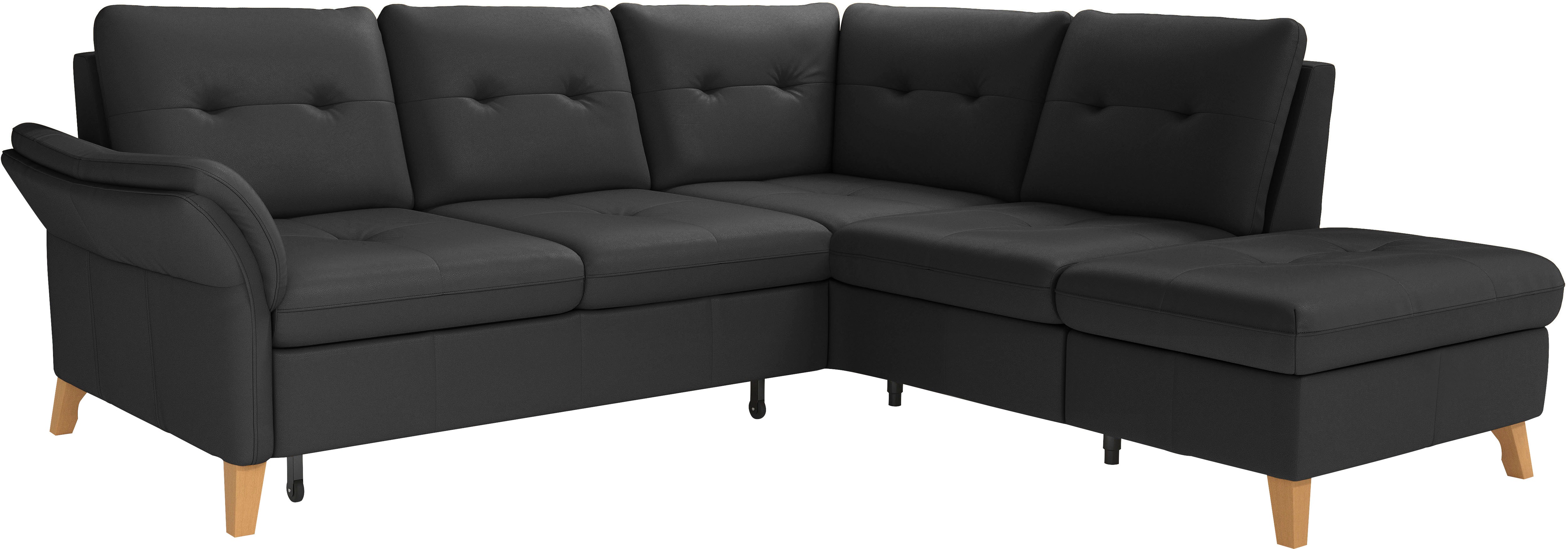 Thumbnail - sit&more Ecksofa "Göteborg" inkl. Sitztiefenverstellung, wahlweise mit Bettfunktion & Bettkasten
