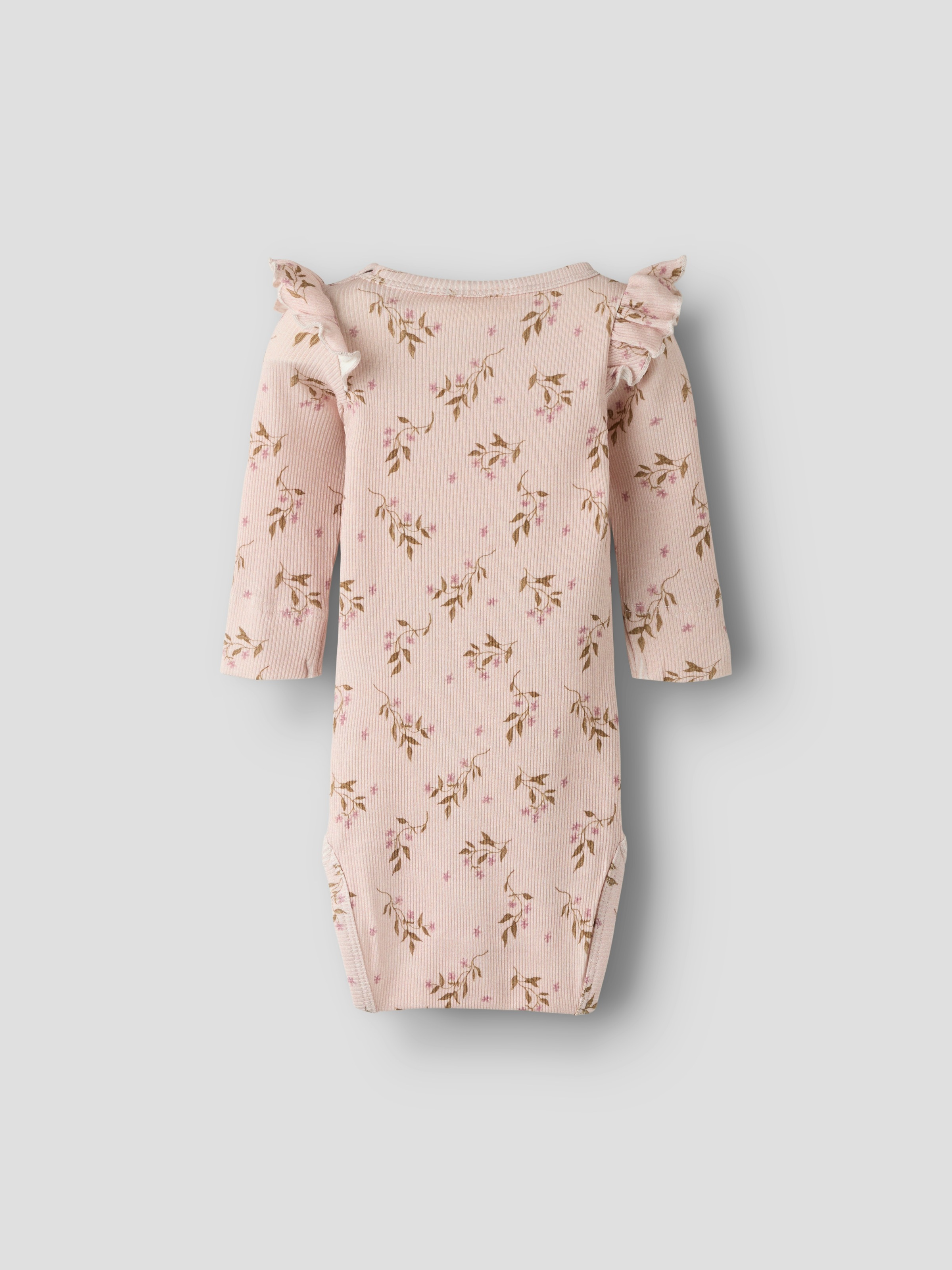 Lil' Atelier Langarmbody »NBFGAVO EKO LS SLIM BODY LIL NOOS« mit Rüschen, weiche Jerseyqualität