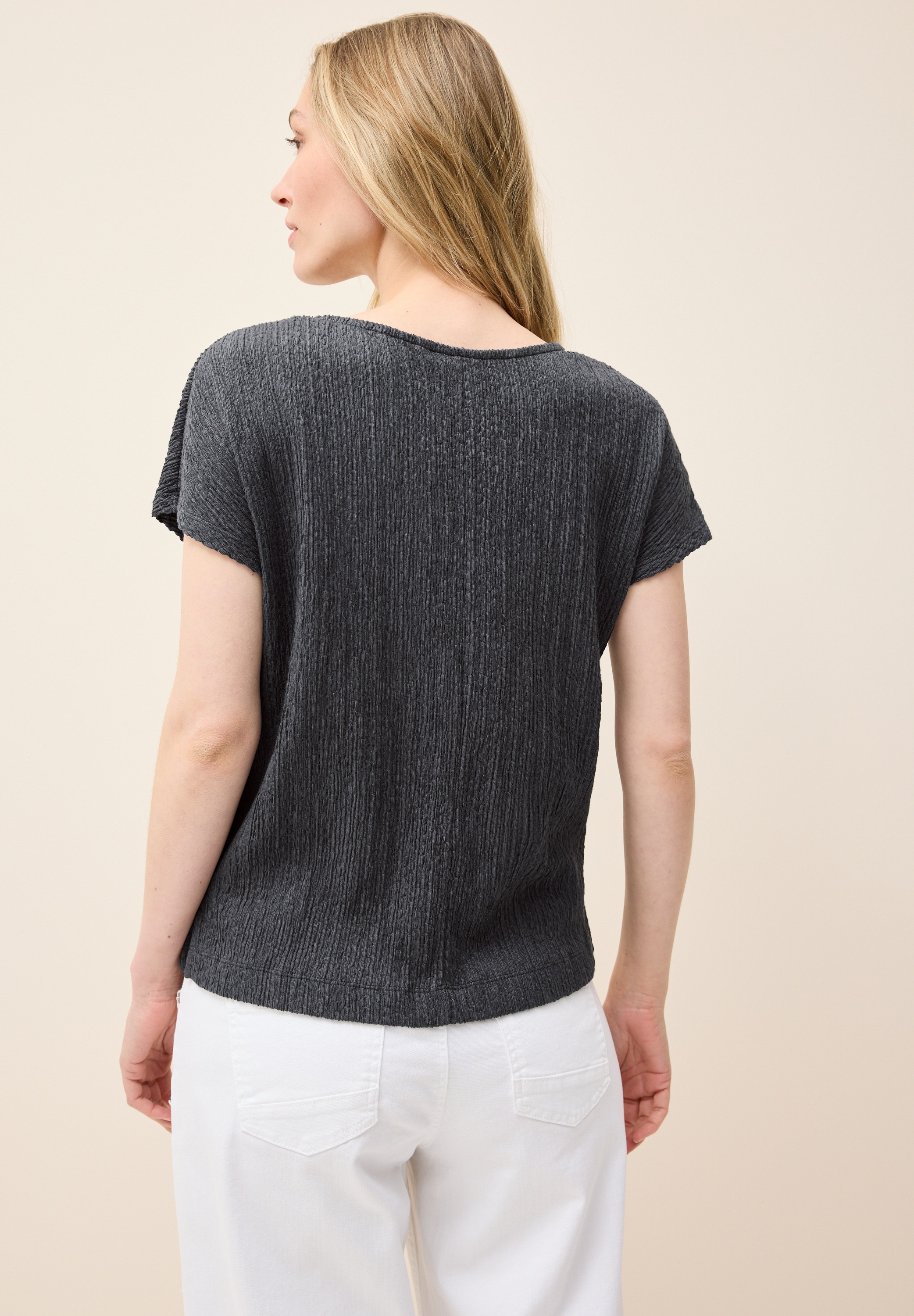 Cecil V-Shirt, mit V-Ausschnitt