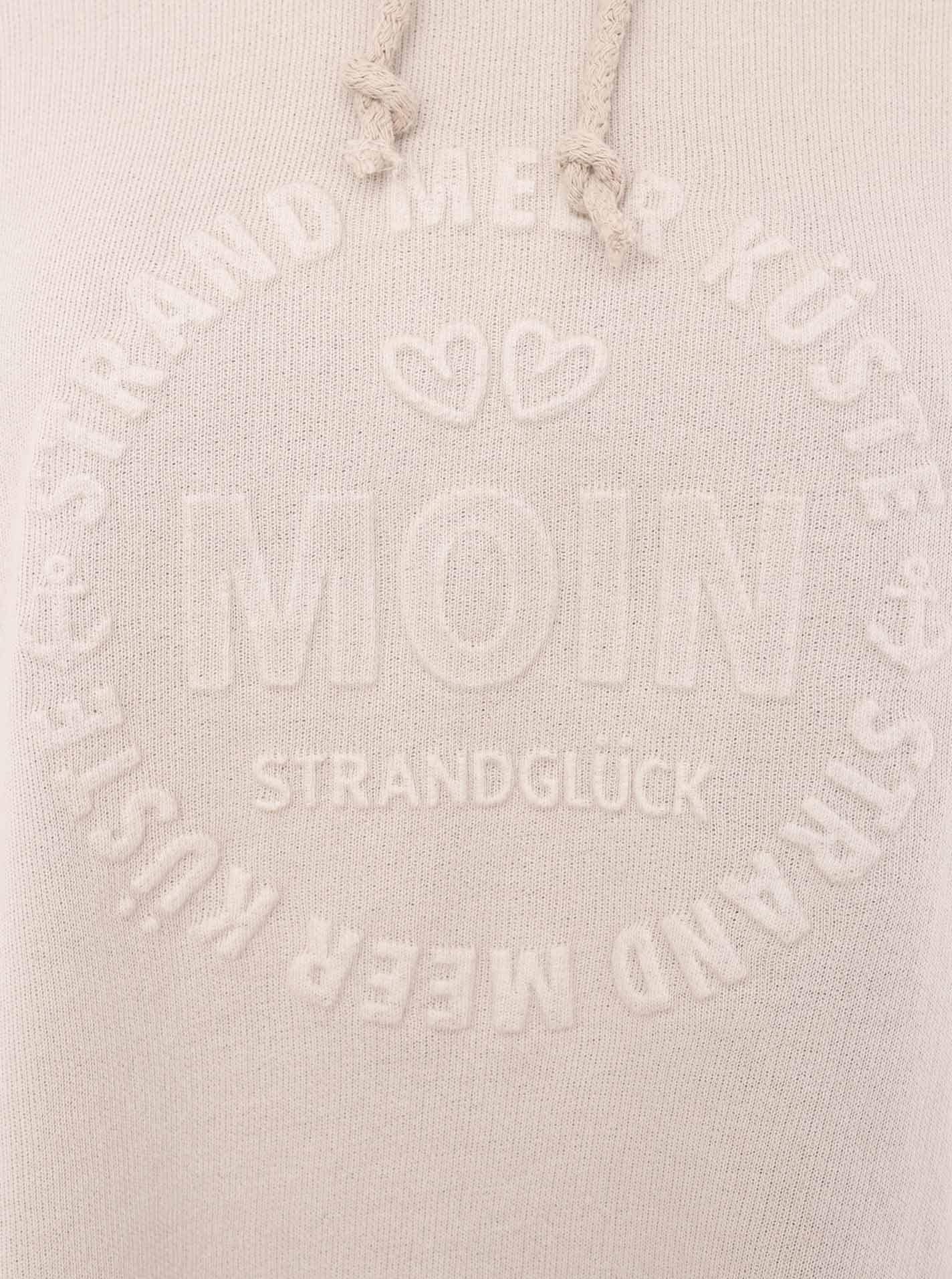 Zwillingsherz Hoodie »"Moin"«, mit Kapuze und Stempeldruck