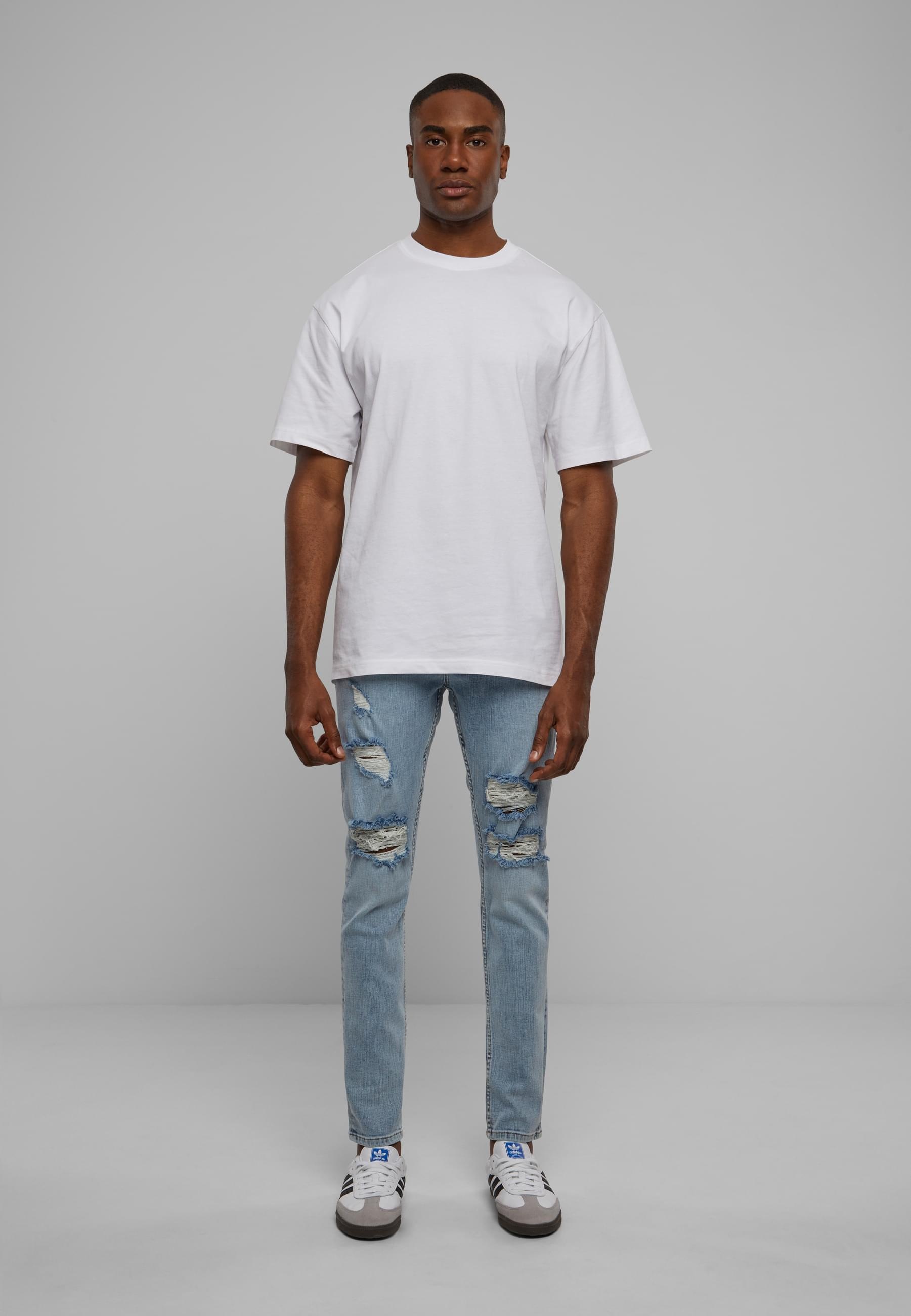 2Y Studios Bequeme Jeans »2Y Studios Herren 2Y Destroyed Skinny Fit Jeans«