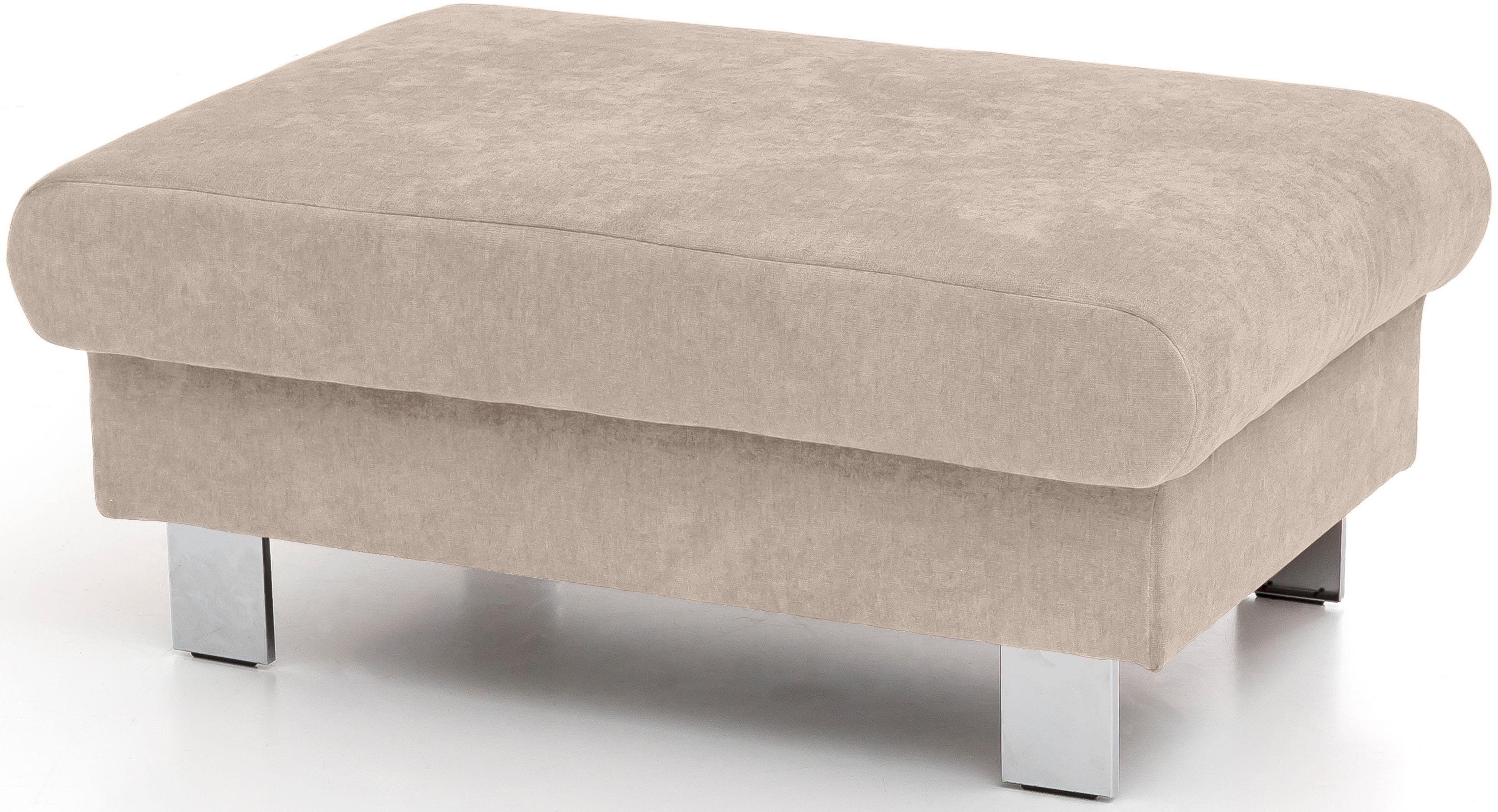 Thumbnail - COTTA Polstergarnitur "Komaris L-Form", (Set), Set bestehend aus: Ecksofa mit Kopfteilverstellung & Hocker