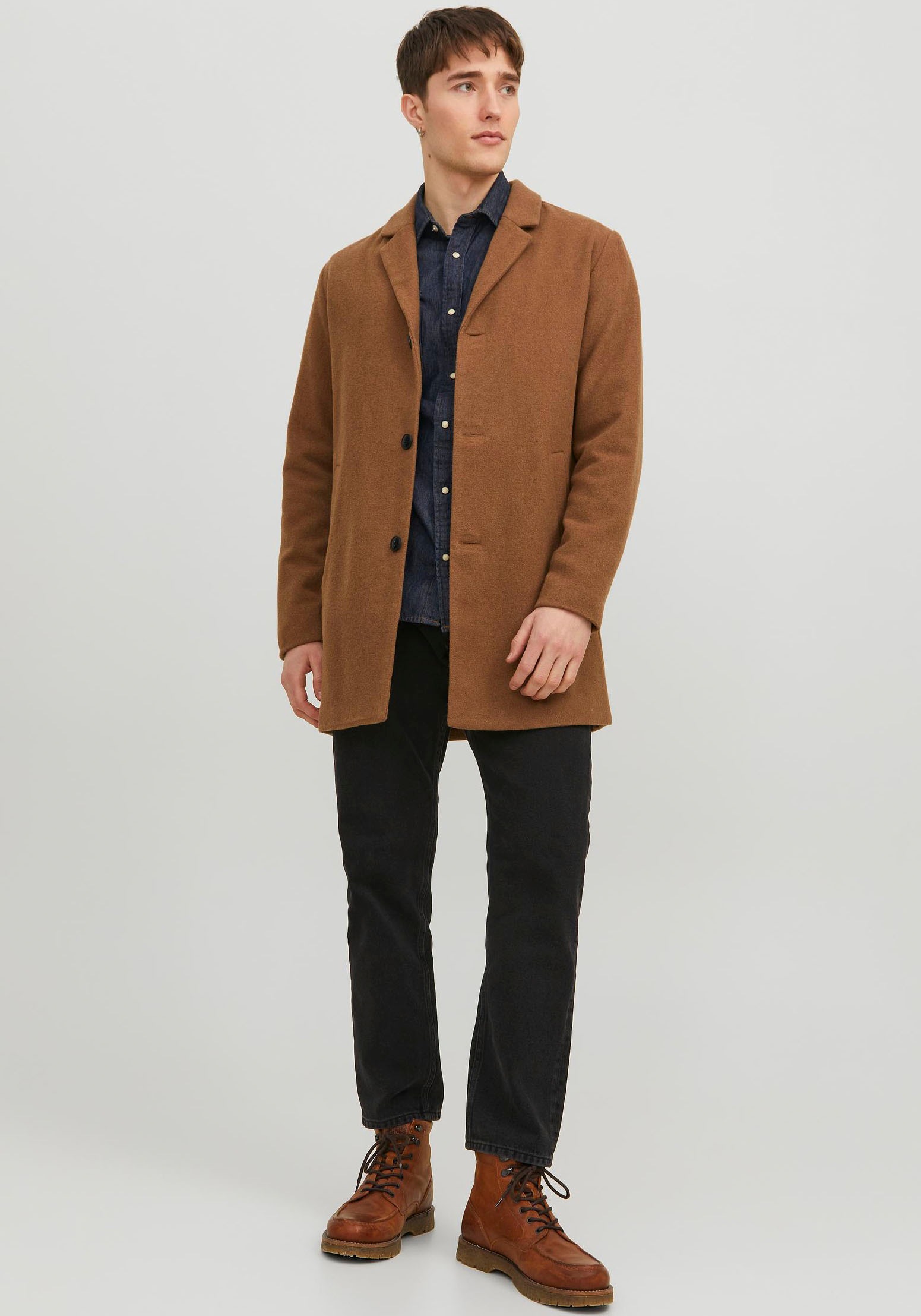 Jack & Jones Wolljacke »JJZAC WOOL COAT«