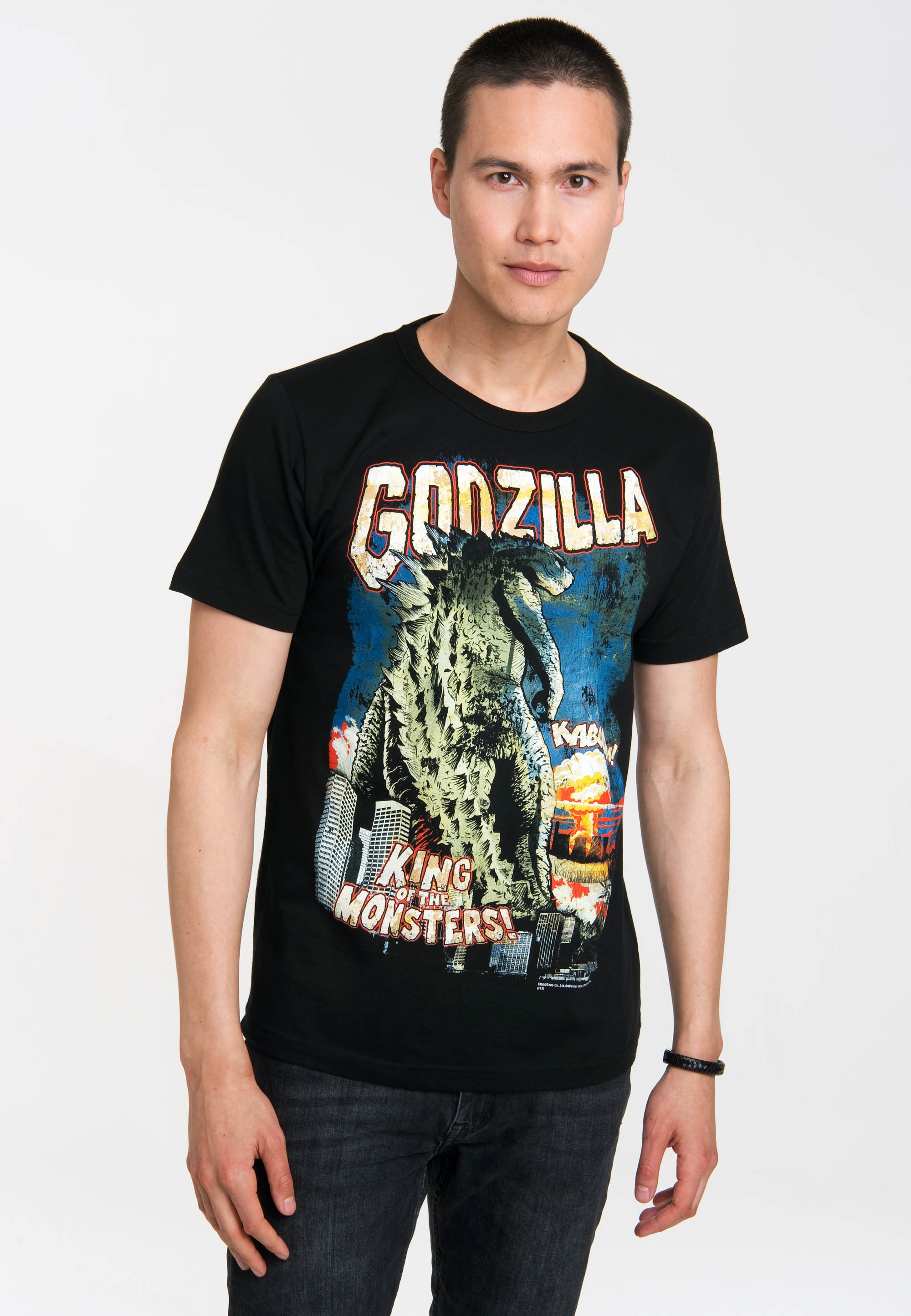 T-Shirt mit Godzilla King Of The Monsters-Aufdruck Godzilla - King Of The Monsters
